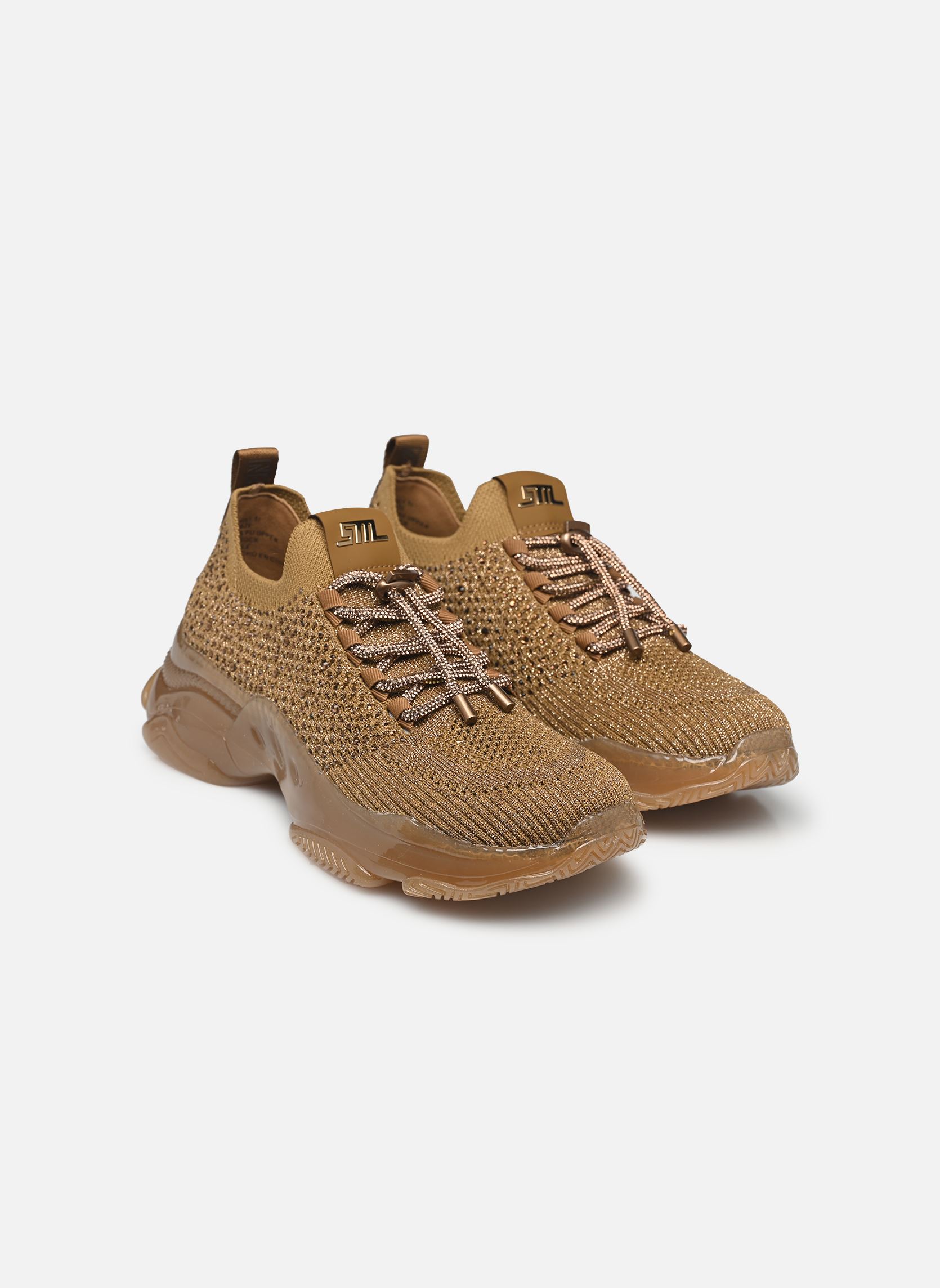 Sneaker Meter damen gold und bronze Steve Madden Sneaker Meter damen gold und bronze Bronze/Clear