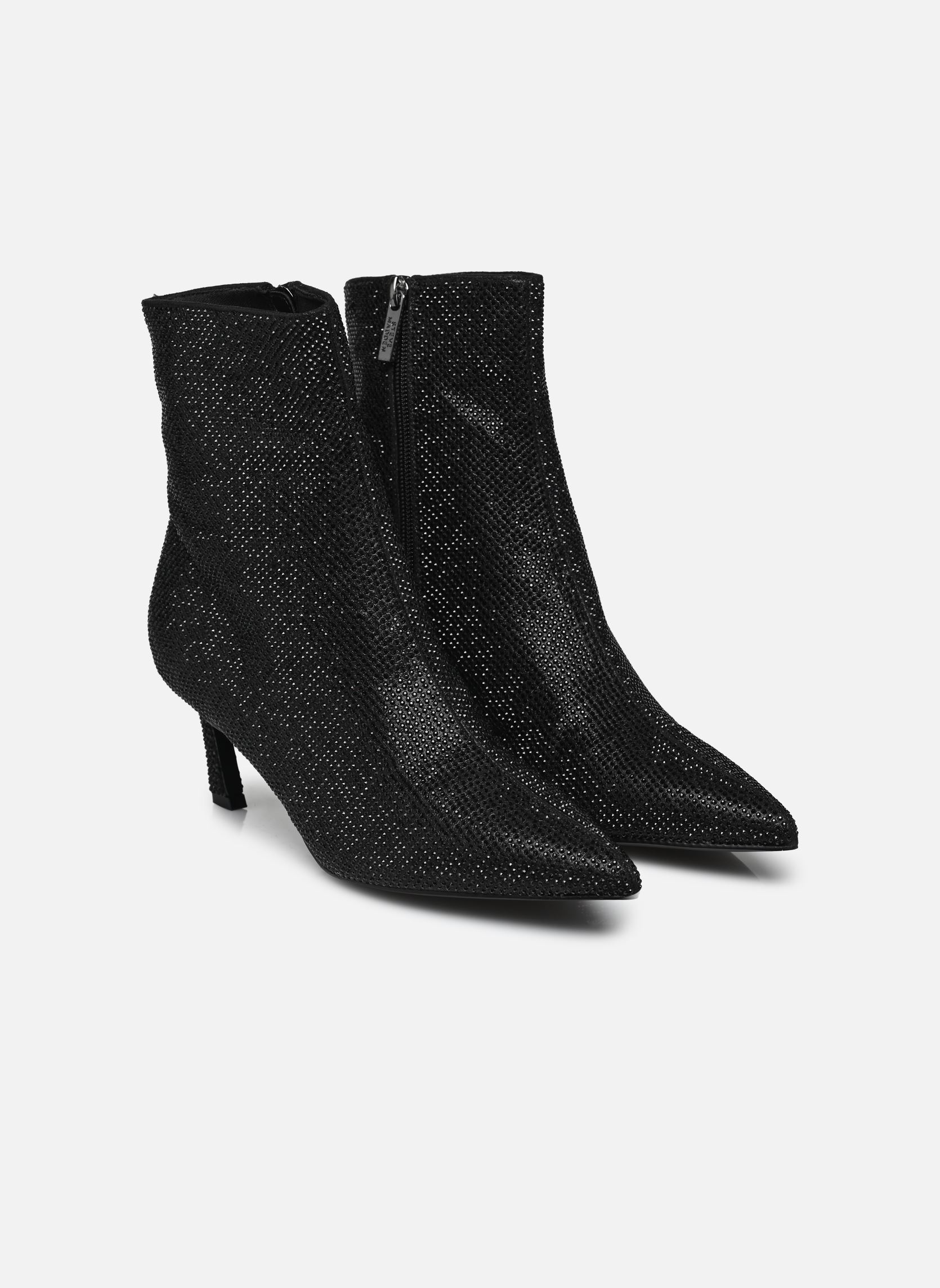 Stiefeletten und Stiefel Lulah-R damen schwarz Steve Madden Stiefeletten und Stiefel Lulah-R damen schwarz Black Crystal