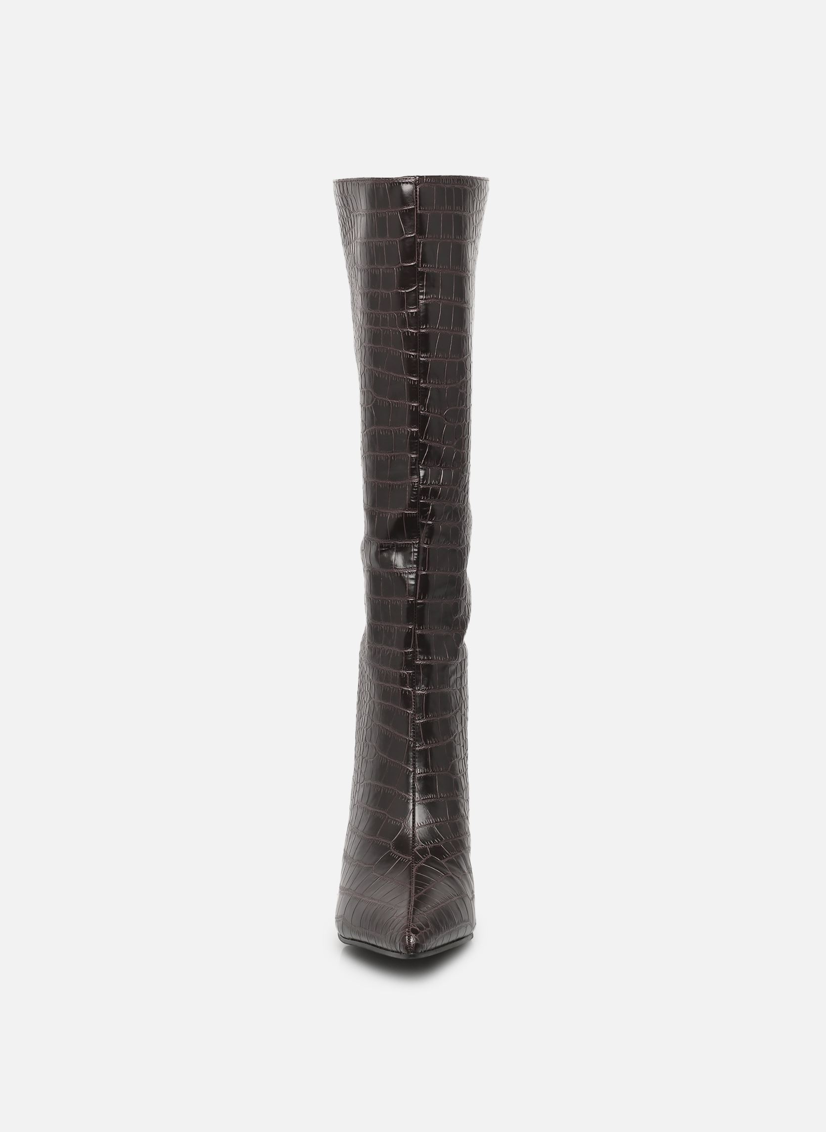Bottes Lavan femme marron Steve Madden Bottes Lavan femme marron Ground Coffee Croco