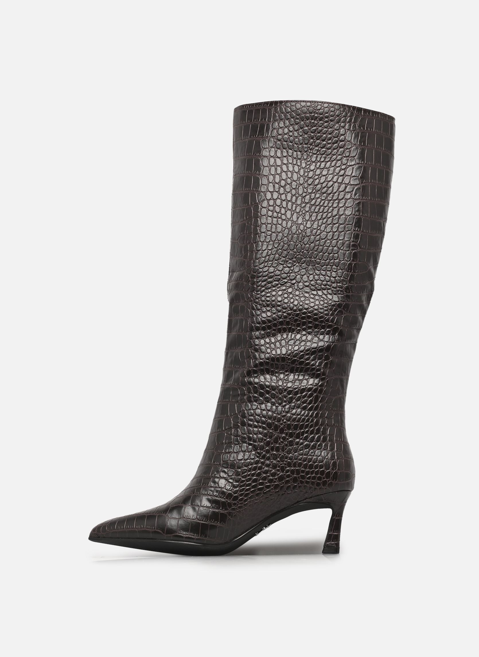 Bottes Lavan femme marron Steve Madden Bottes Lavan femme marron Ground Coffee Croco