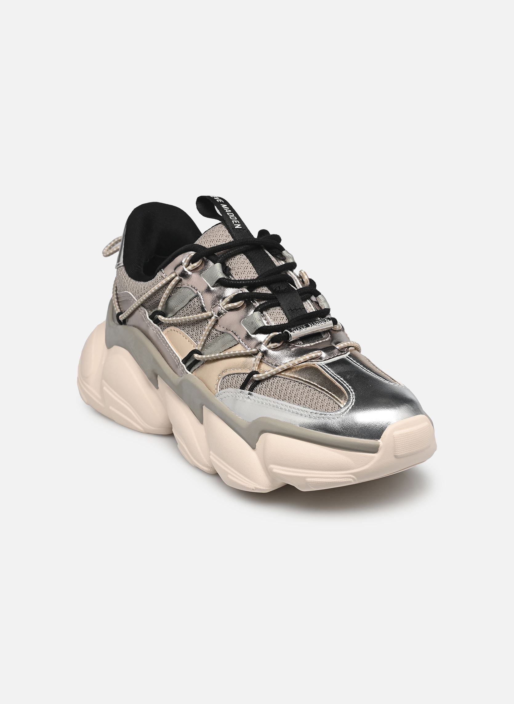 Baskets Spectator femme multicolore Steve Madden Baskets Spectator femme multicolore Pew/Gld