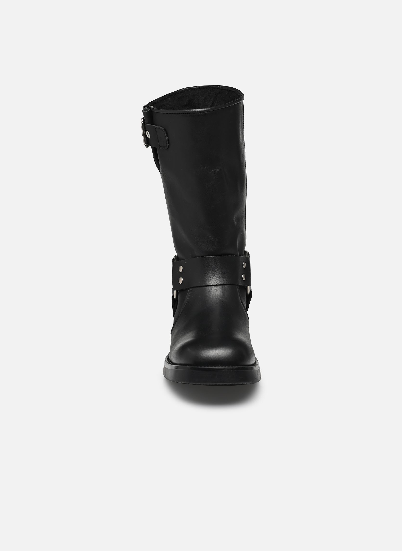 Bottines motardes Blessing femme noir Steve Madden Bottines motardes Blessing femme noir Black leather