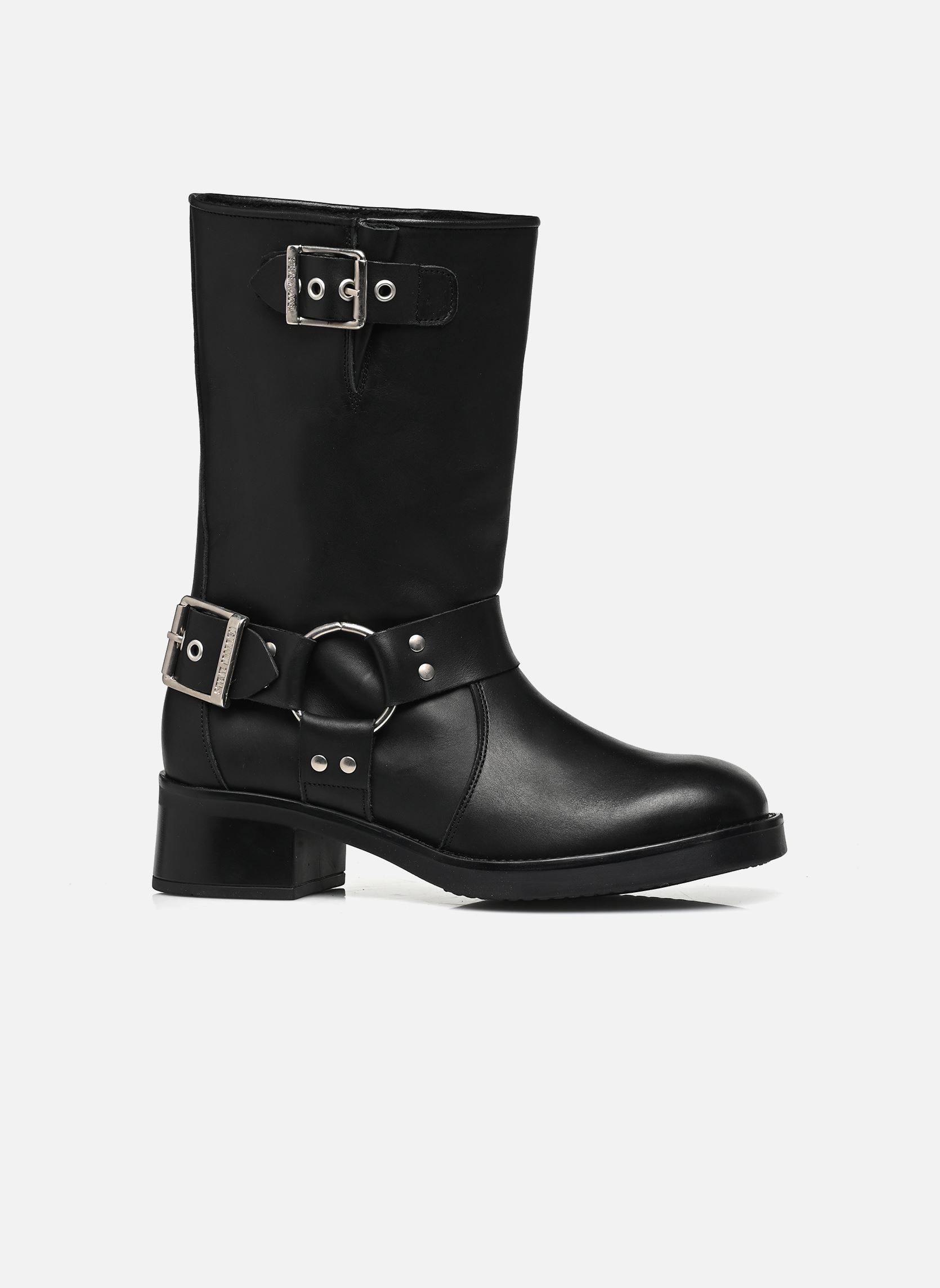 Bottines motardes Blessing femme noir Steve Madden Bottines motardes Blessing femme noir Black leather