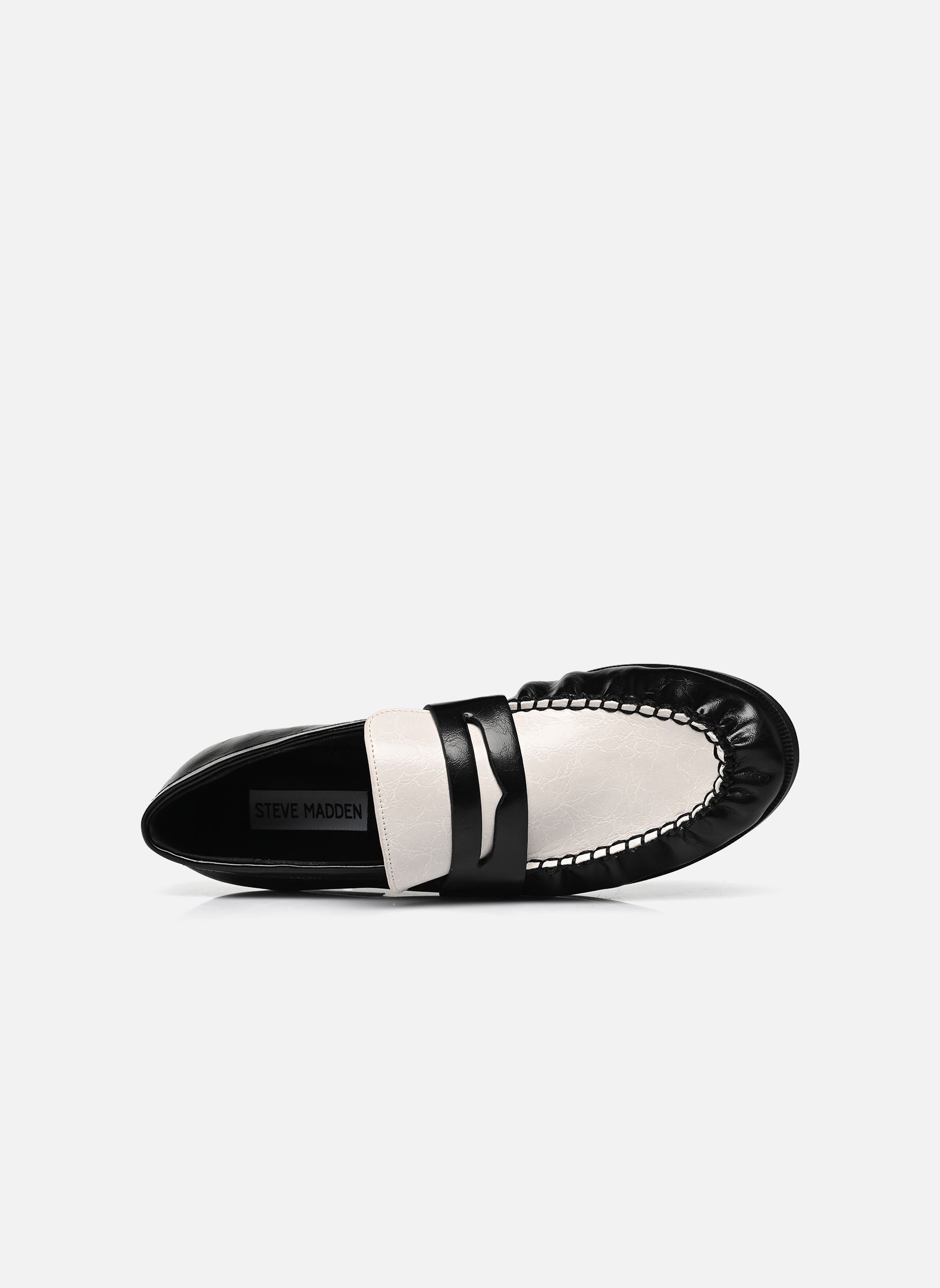 Mocassins Gala femme multicolore Steve Madden Mocassins Gala femme multicolore COCONUT MLK/BLK