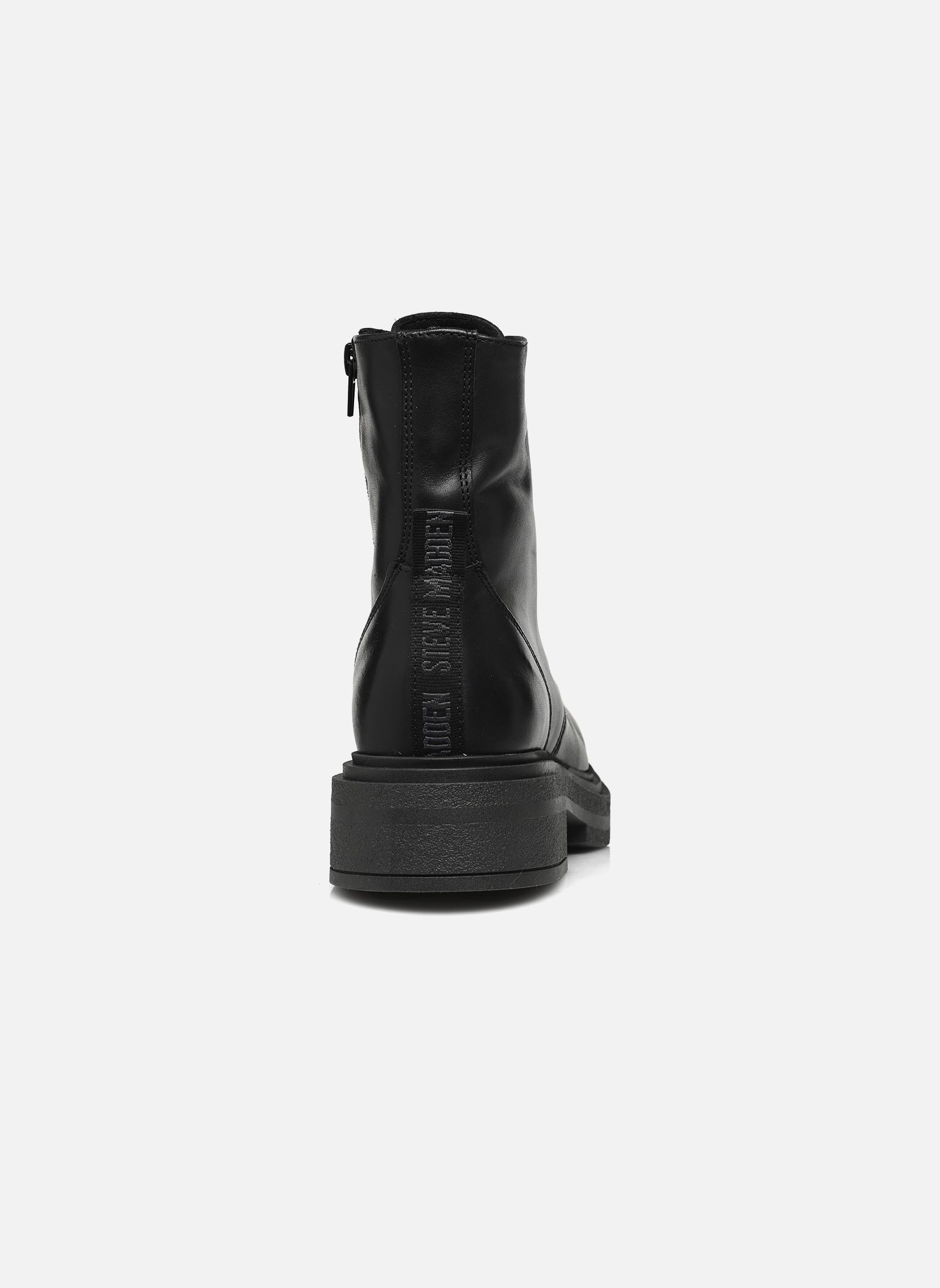 Bottines à lacets Chiney femme noir Steve Madden Bottines à lacets Chiney femme noir Black leather