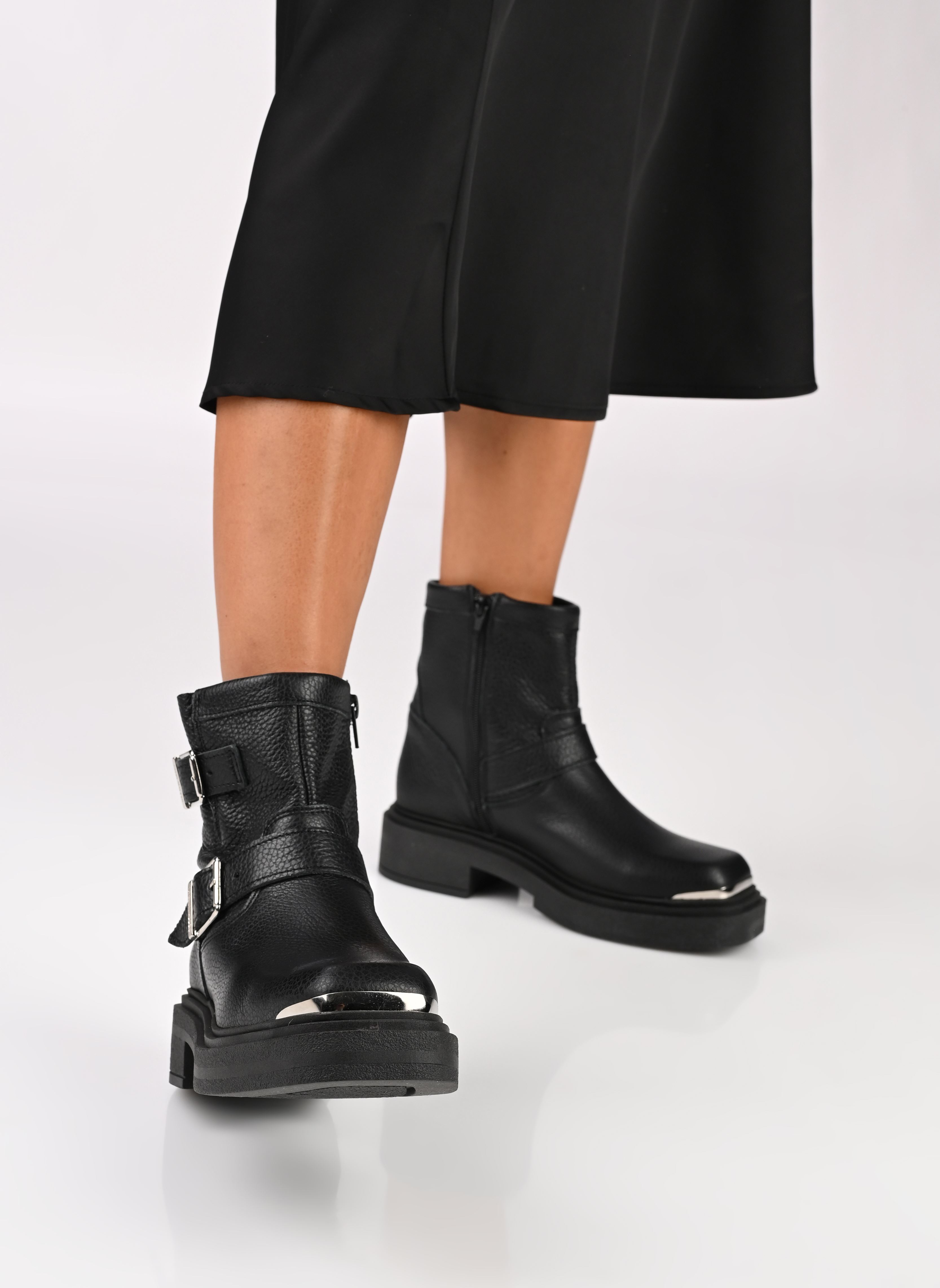Biker boots Choice dames zwart Steve Madden Biker boots Choice dames zwart Black leather