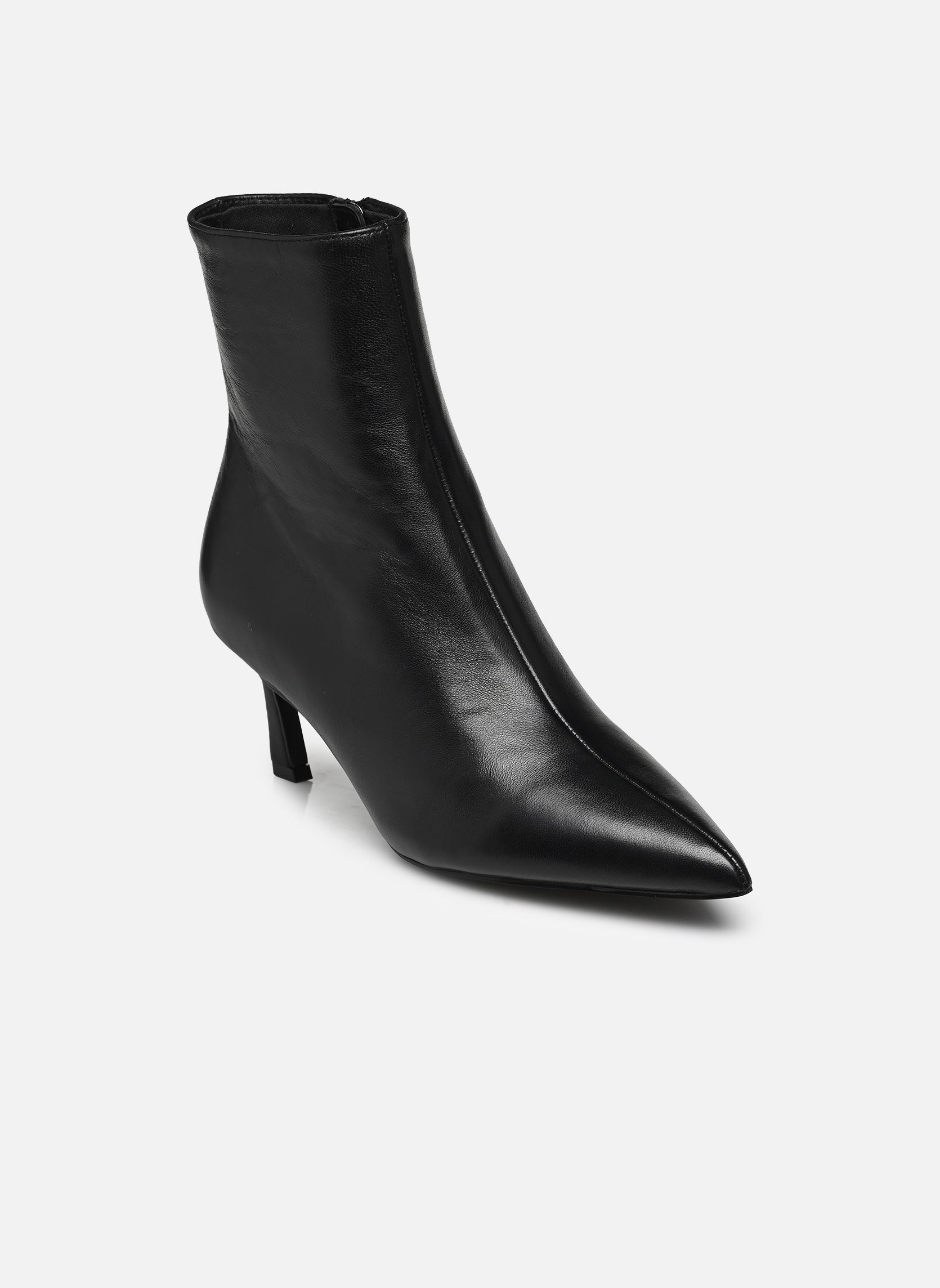 Niedrige Ankle Boots Lulah damen schwarz Steve Madden Niedrige Ankle Boots Lulah damen schwarz BLACK LEATHER