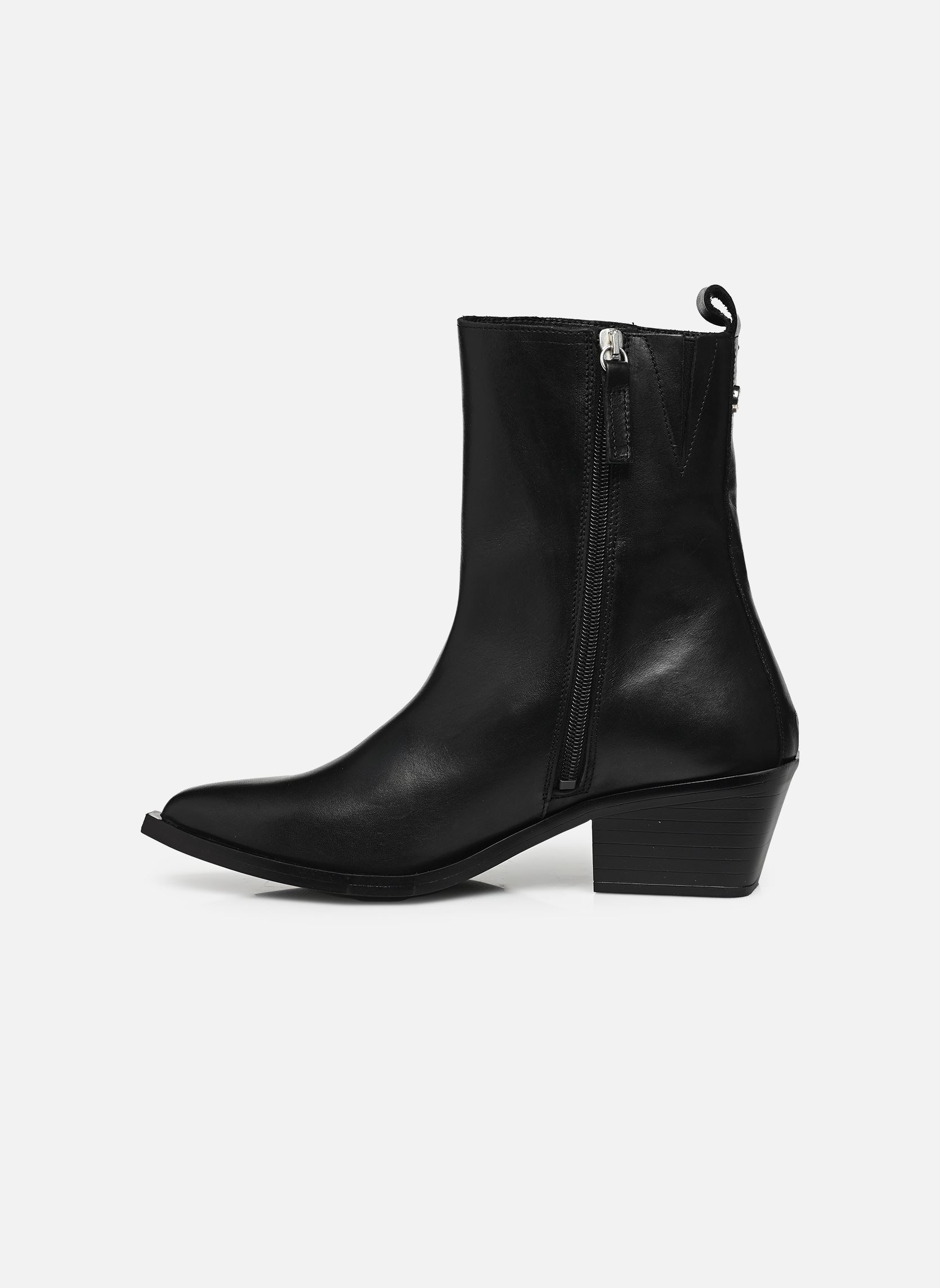 Botines tipo vaquero Xylena mujer negro Steve Madden Botines tipo vaquero Xylena mujer negro Black leather