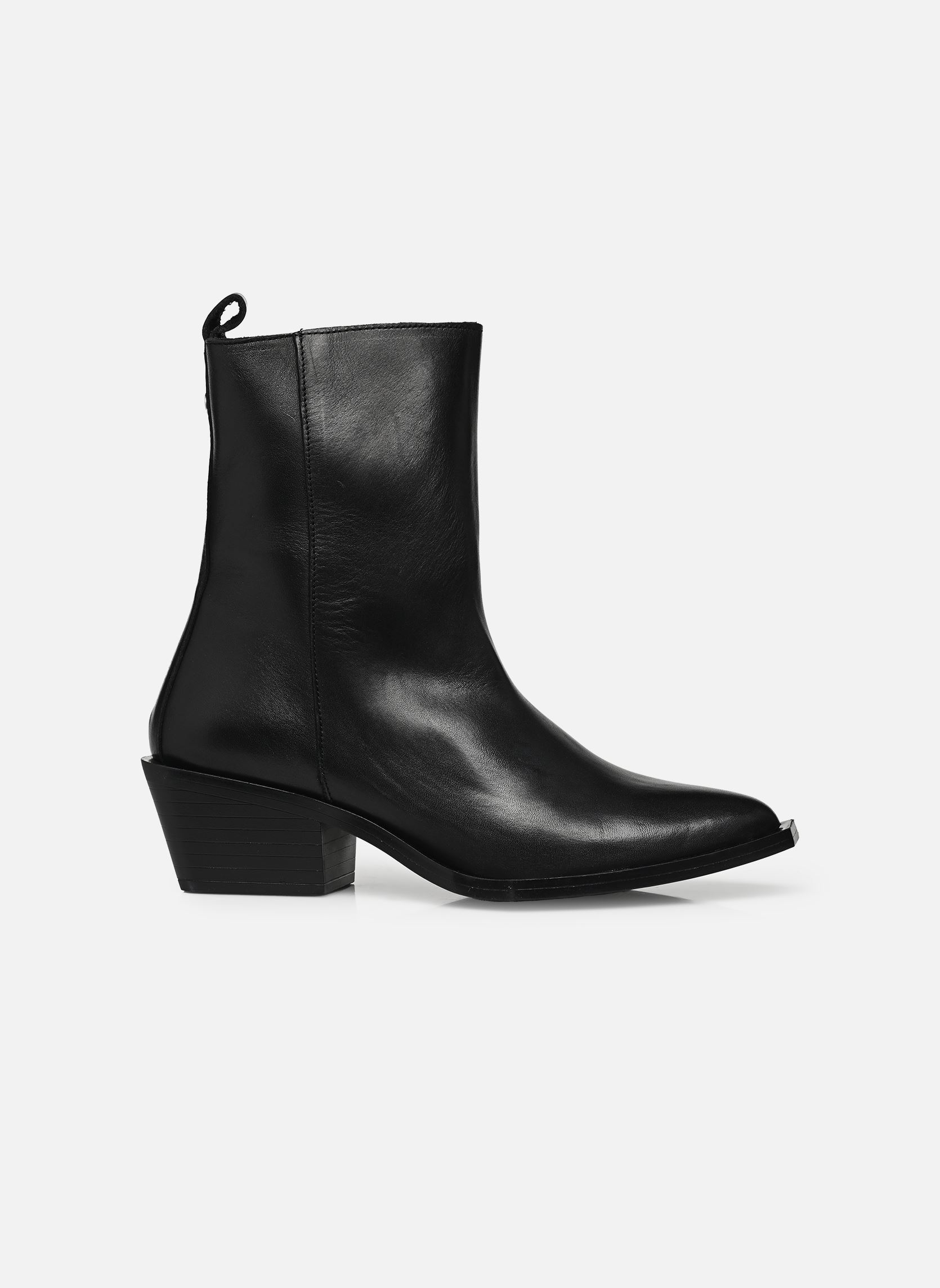 Botines tipo vaquero Xylena mujer negro Steve Madden Botines tipo vaquero Xylena mujer negro Black leather