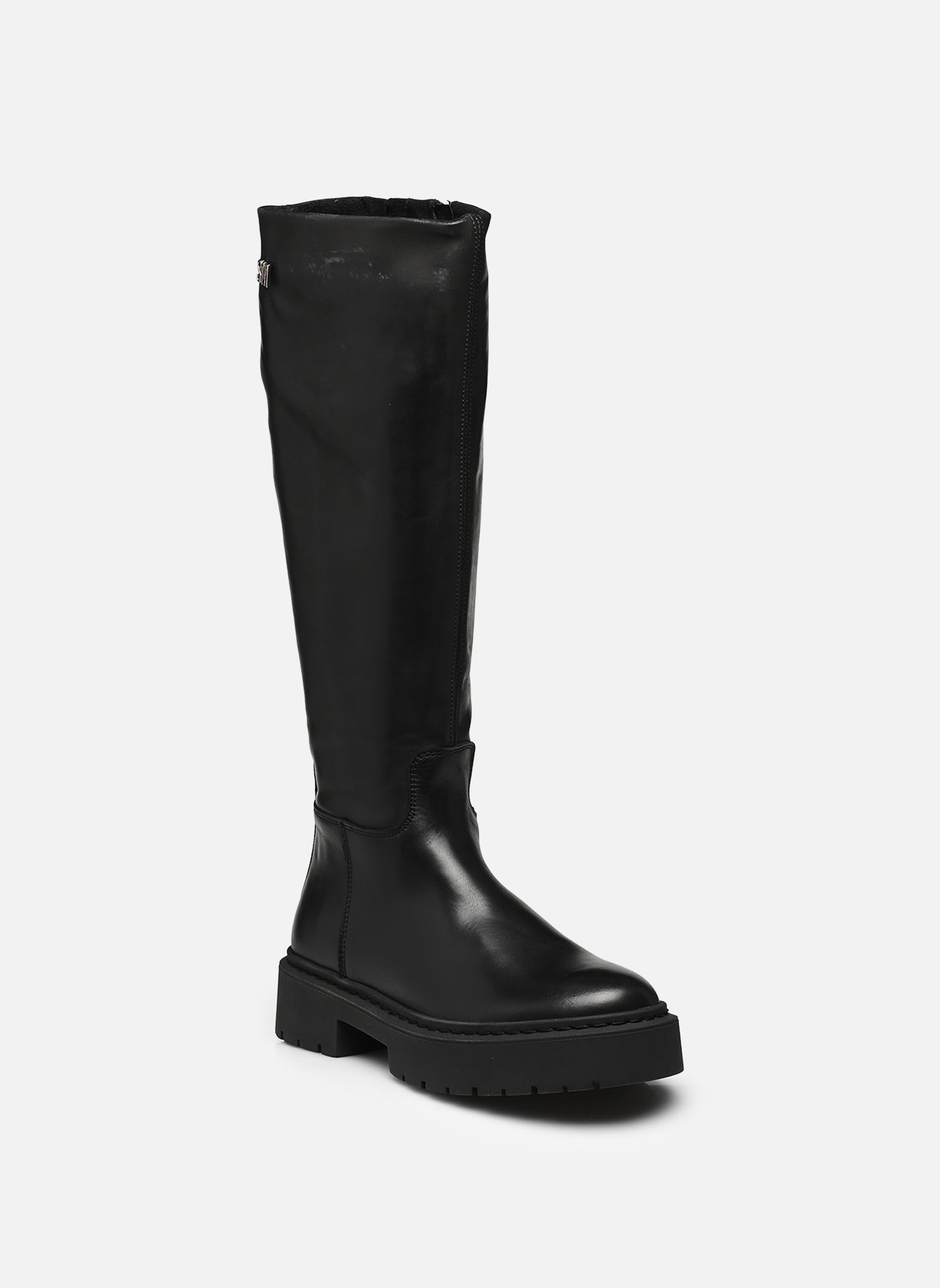 Bottes Galina femme noir Steve Madden Bottes Galina femme noir Black leather