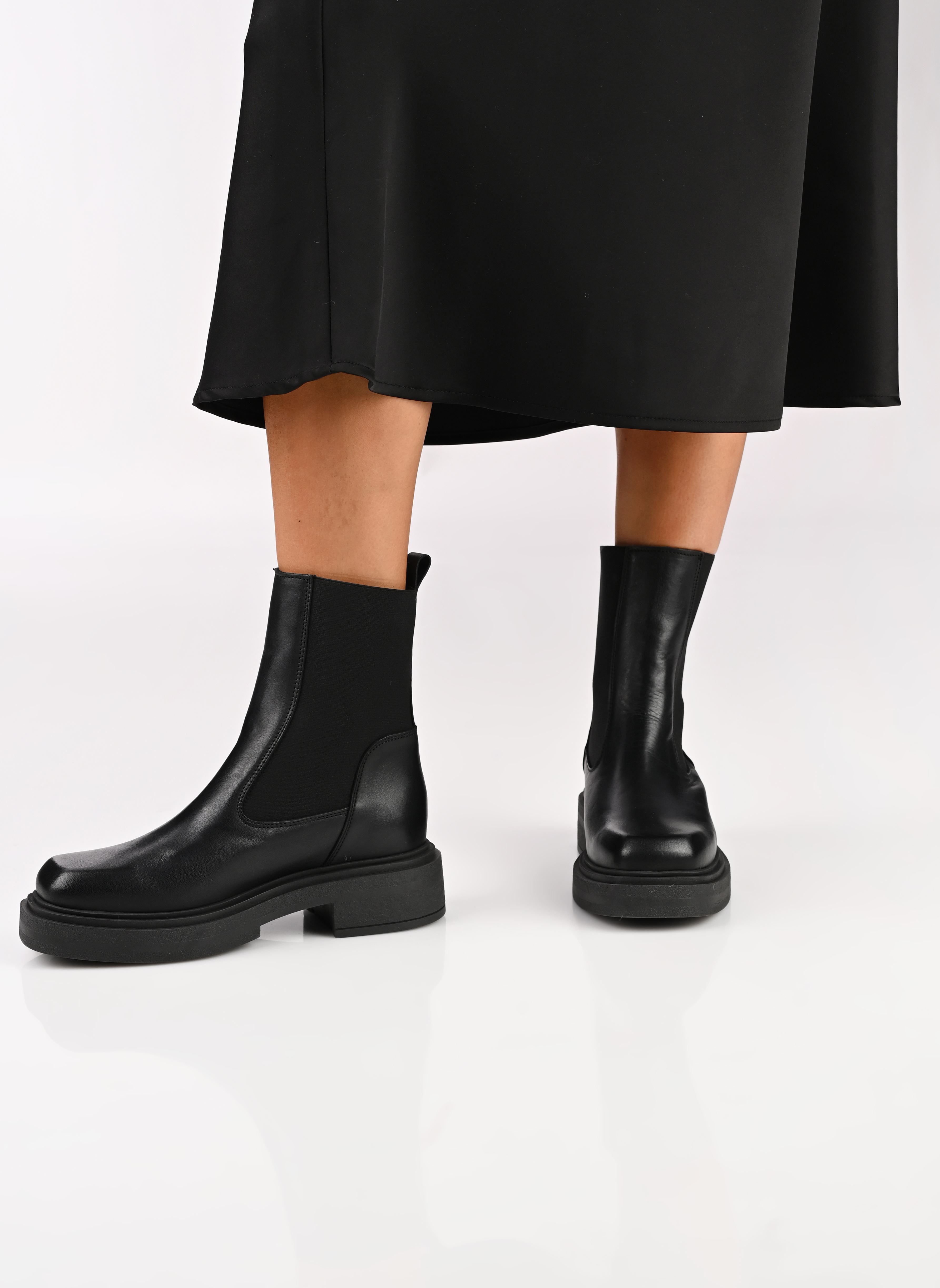 Stiefeletten und Stiefel Churro damen schwarz Steve Madden Stiefeletten und Stiefel Churro damen schwarz Black leather
