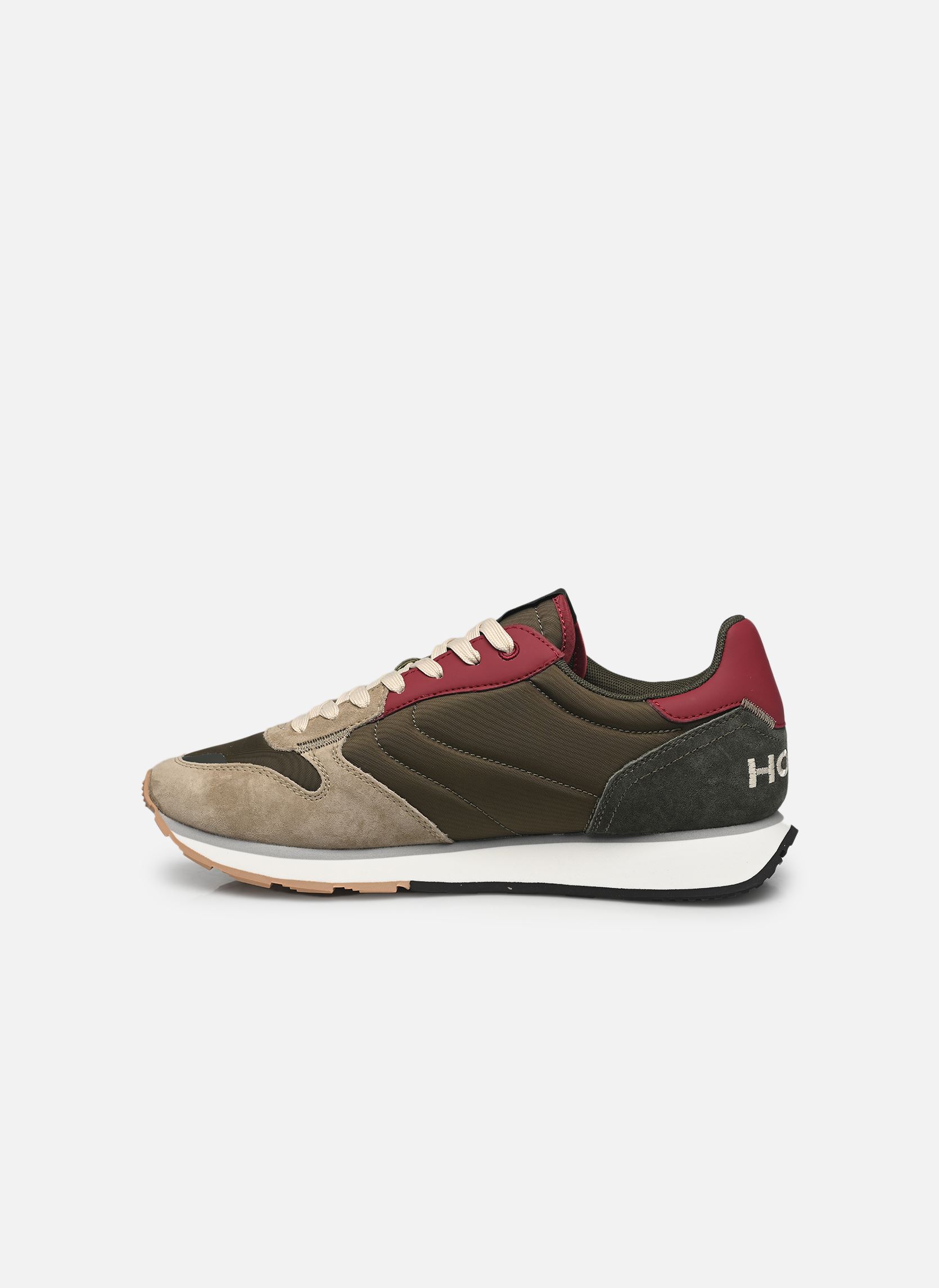 Baskets running SARDIS homme marron Hoff Baskets running SARDIS homme marron khaki