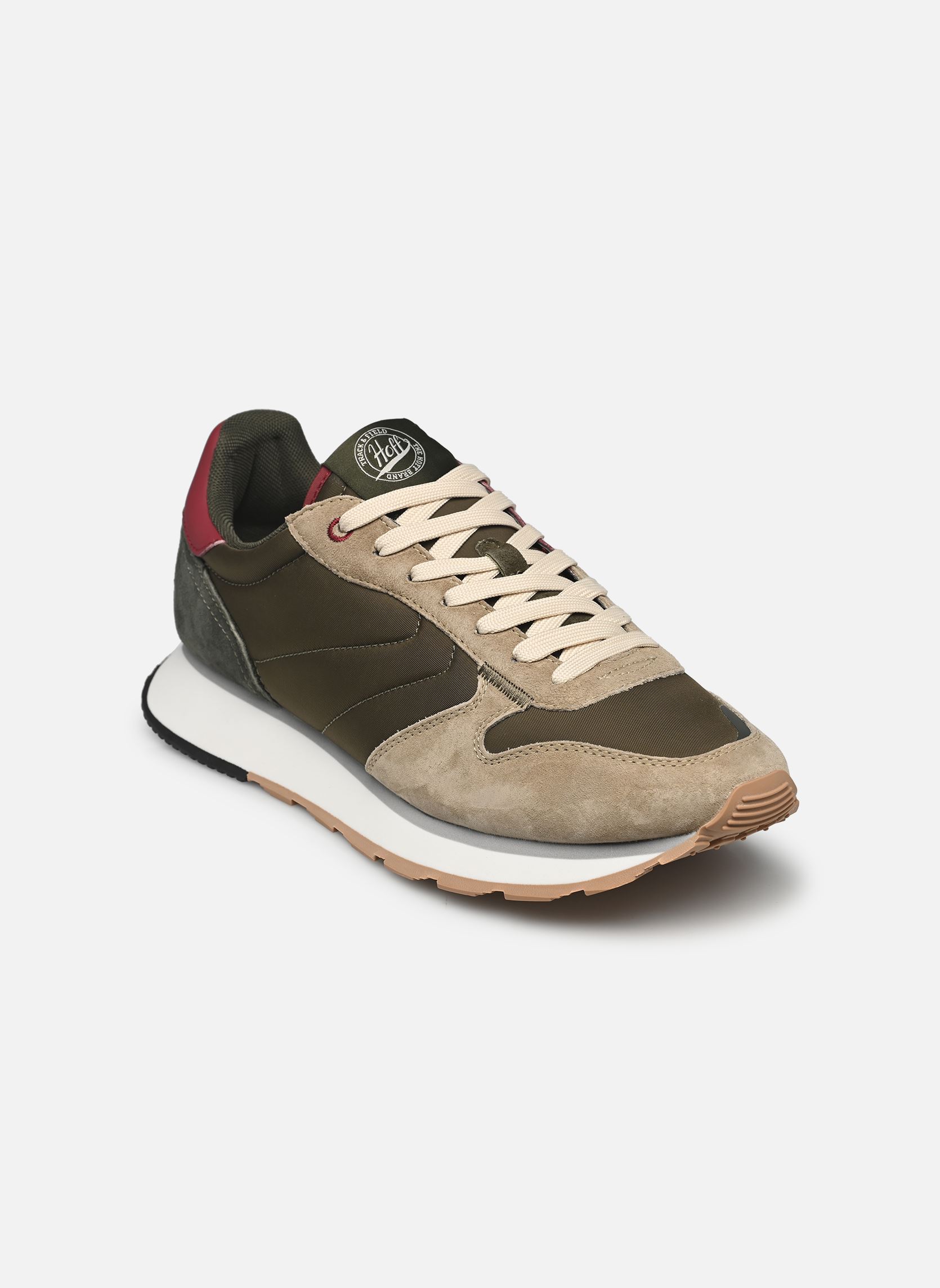 Baskets running SARDIS homme marron Hoff Baskets running SARDIS homme marron khaki
