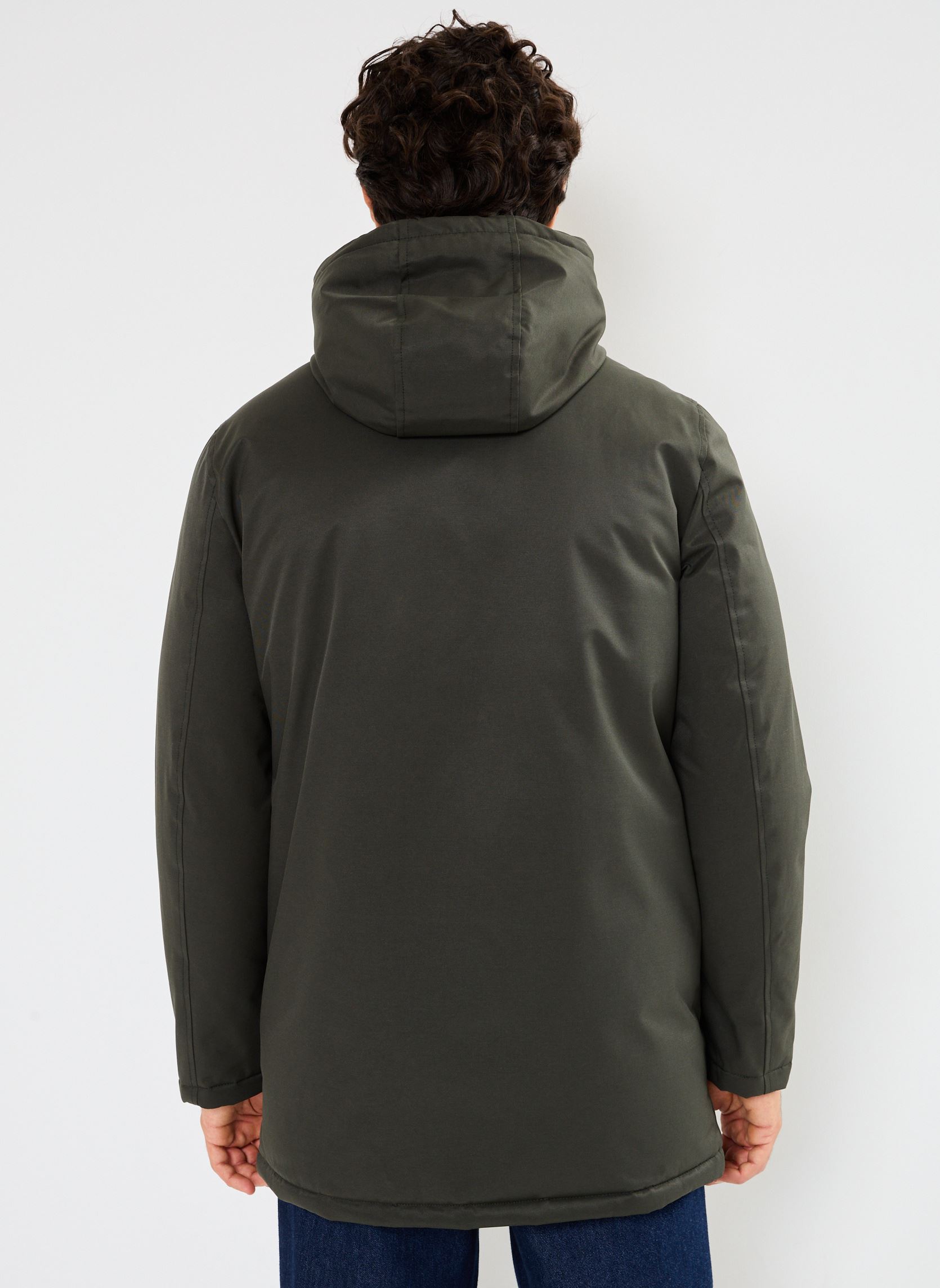 Winterjas GROENLAND parka heren groen MADE BY Winterjas GROENLAND parka heren groen Peat