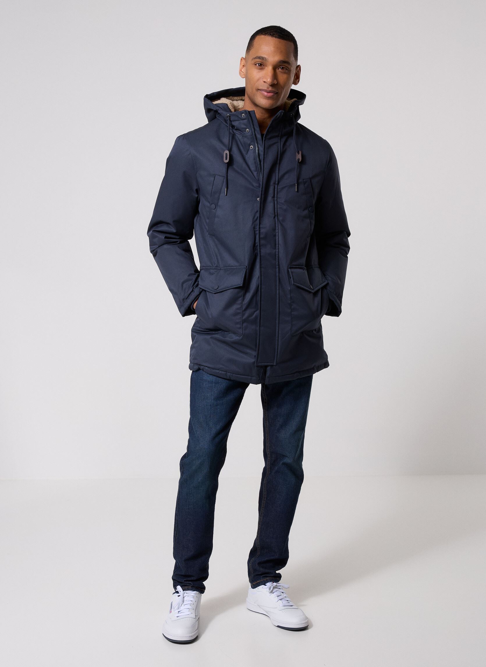 Parkas GROENLAND parka homme bleu MADE BY Parkas GROENLAND parka homme bleu NIGHT SKY