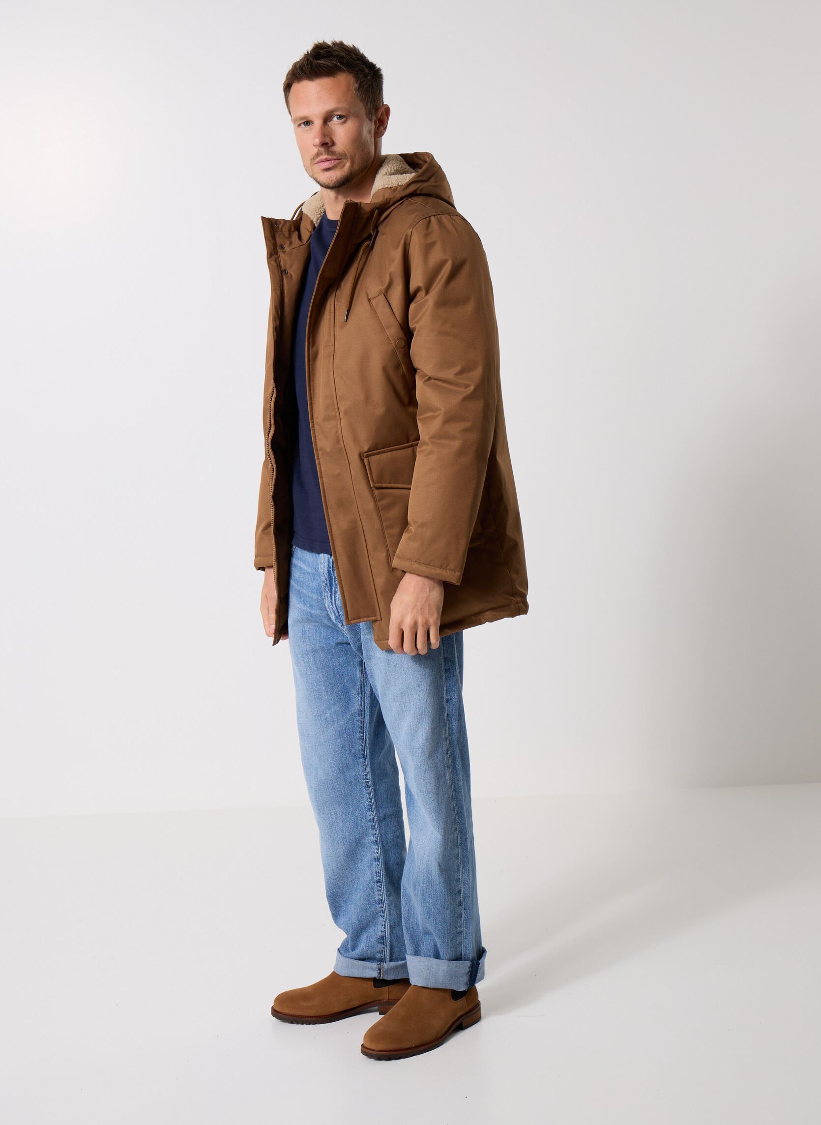 Parka GROENLAND parka uomo marrone MADE BY Parka GROENLAND parka uomo marrone PATRIDGE