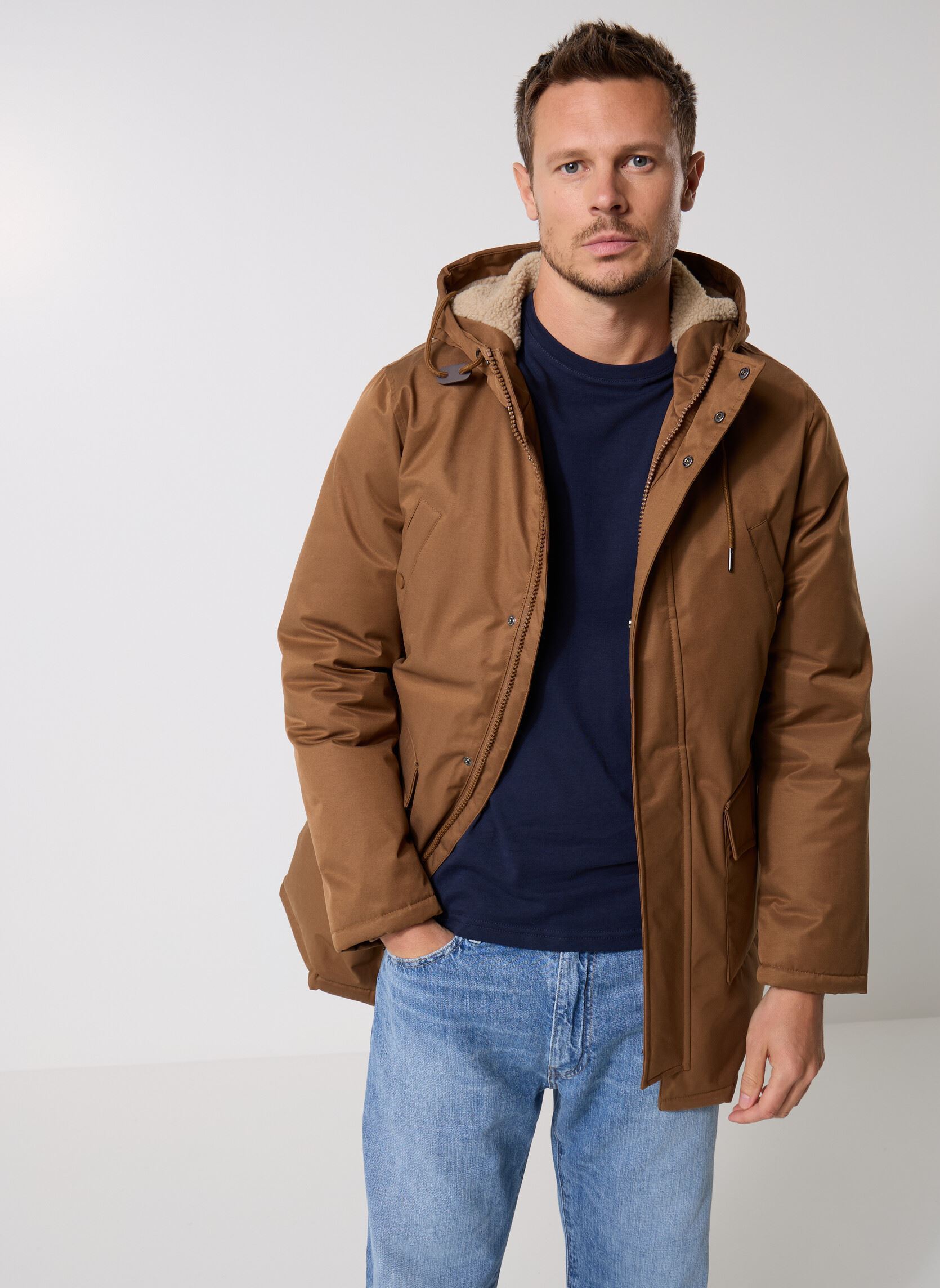 Parka GROENLAND parka uomo marrone MADE BY Parka GROENLAND parka uomo marrone PATRIDGE
