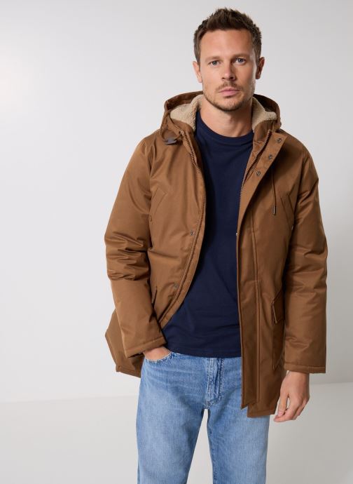MADE BY Winterjas GROENLAND parka heren bruin