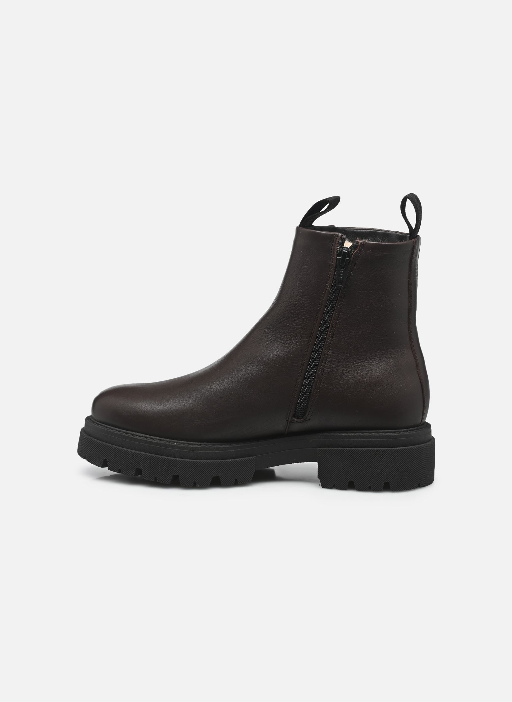 Bottines et boots ASTA femme marron Blackstone Bottines et boots ASTA femme marron DARK BROWN