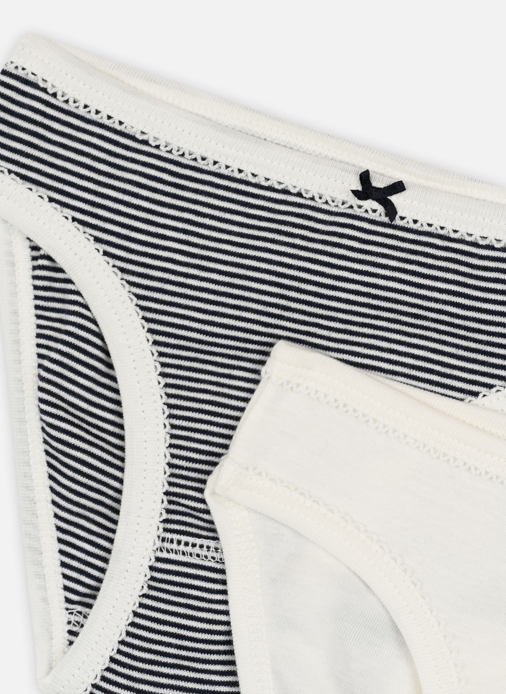 Unterwäsche-Sets Lot de 3 Culottes Rayées mädchen mehrfarbig Petit Bateau Unterwäsche-Sets Lot de 3 Culottes Rayées mädchen mehrfarbig VARIANTE 1