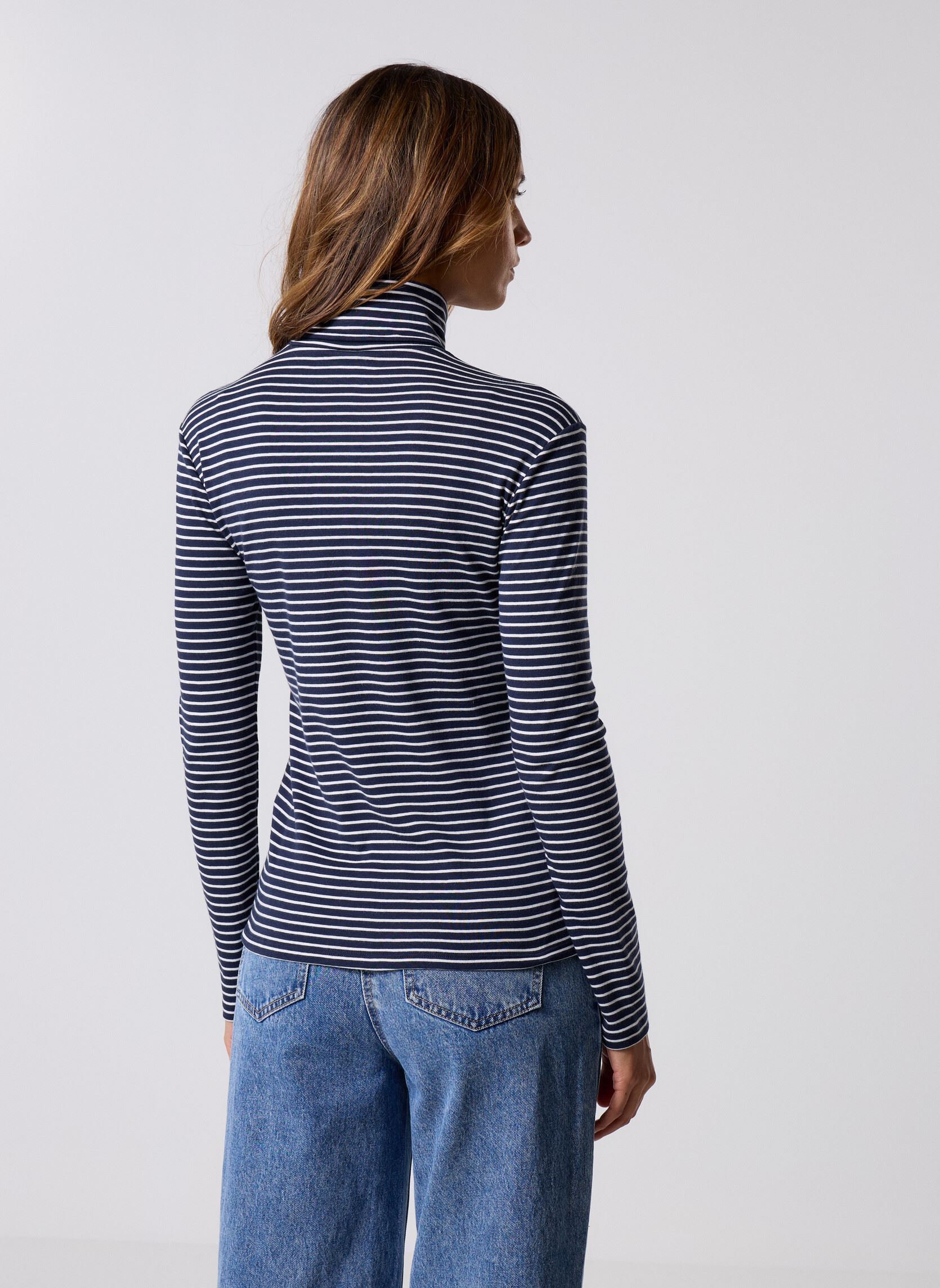 Tee-shirts manches longues Tee-Shirt L'Iconique Col Roulé En Coton femme bleu Petit Bateau Tee-shirts manches longues Tee-Shirt L'Iconique Col Roulé En Coton femme bleu SMOKINGMARSHMALLOW