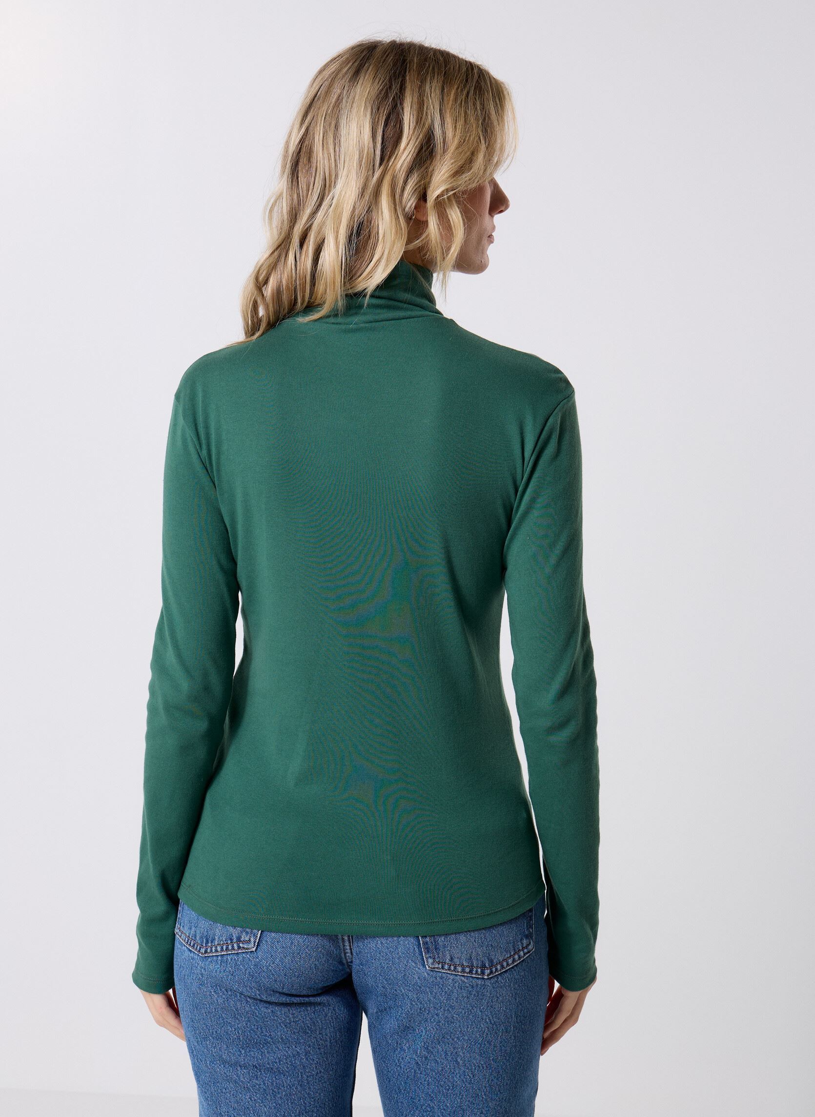 Langarm-T-Shirts Tee-Shirt L'Iconique Col Roulé En Coton damen grün Petit Bateau Langarm-T-Shirts Tee-Shirt L'Iconique Col Roulé En Coton damen grün WILLOW