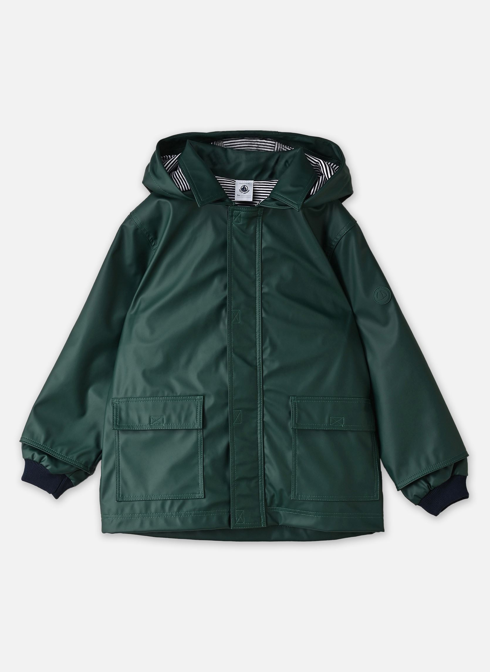 Vestes imperméables et coupe-vents Ciré Iconique Enfant garçon vert Petit Bateau Vestes imperméables et coupe-vents Ciré Iconique Enfant garçon vert TREE