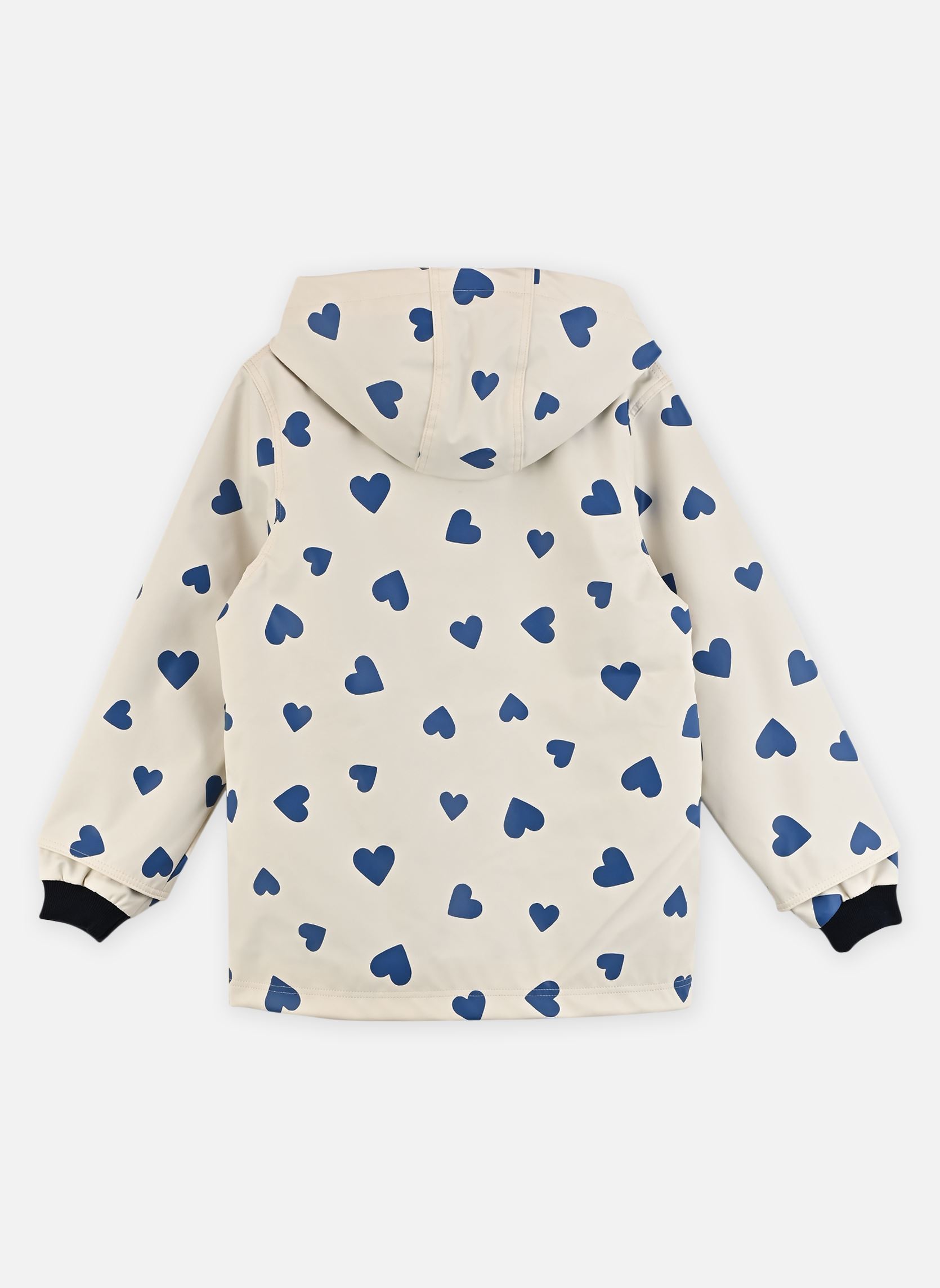 Waterdichte jassen en windjacks Ciré Iconique Enfant meisjes wit Petit Bateau Waterdichte jassen en windjacks Ciré Iconique Enfant meisjes wit MILK/CREPUSCULE
