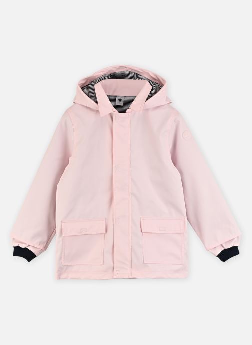 Petit Bateau Wasserdichte Windbreaker / Wasserdichte Windjacken Ciré Iconique Enfant mädchen rosa