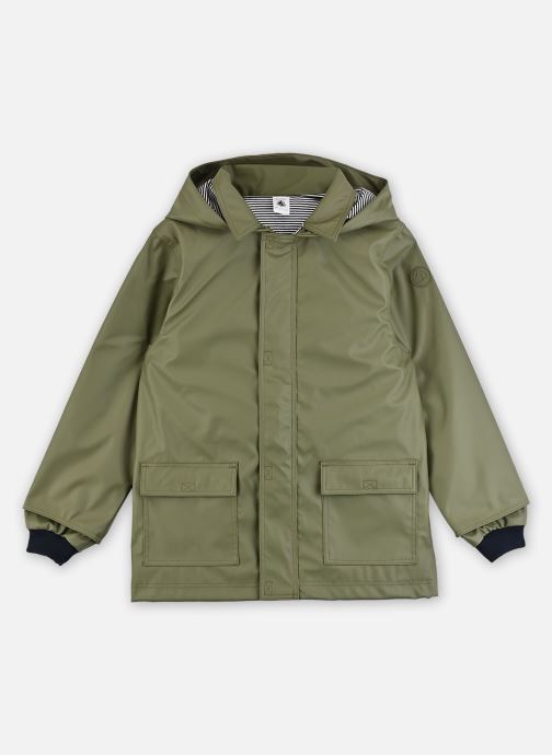 Petit Bateau Wasserdichte Windbreaker / Wasserdichte Windjacken Ciré Iconique Enfant jungen grün