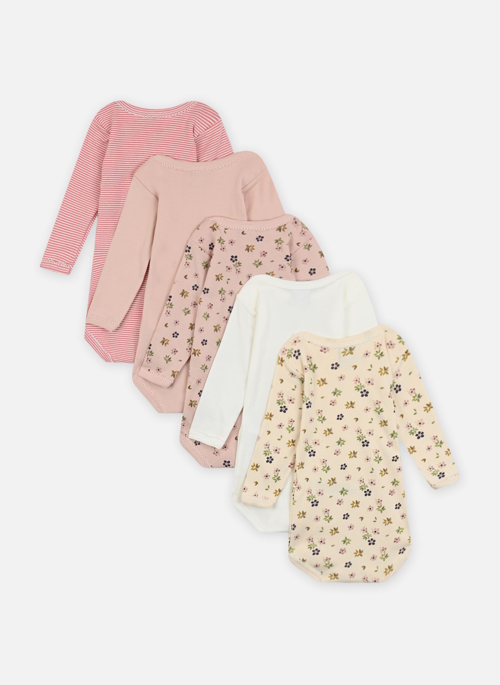 Threadgirls lot de 3 hauts à manches longues Queen filles, multicolores