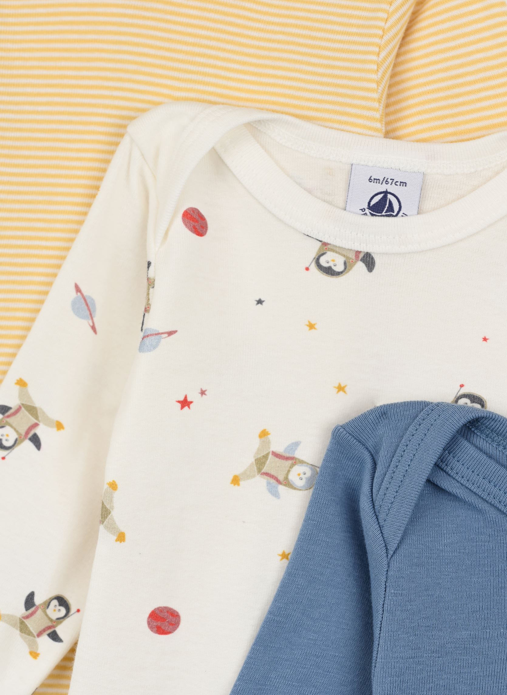 Body-Sets 5 Bodies US ML A0BGU00 mädchen mehrfarbig Petit Bateau Body-Sets 5 Bodies US ML A0BGU00 mädchen mehrfarbig VARIANTE 1