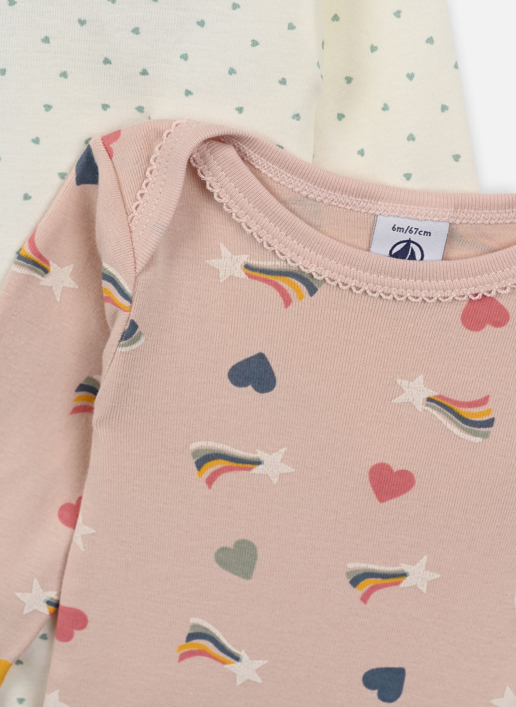 Body-Sets 5 Bodies US ML A0BGV00 mädchen mehrfarbig Petit Bateau Body-Sets 5 Bodies US ML A0BGV00 mädchen mehrfarbig Variante 1