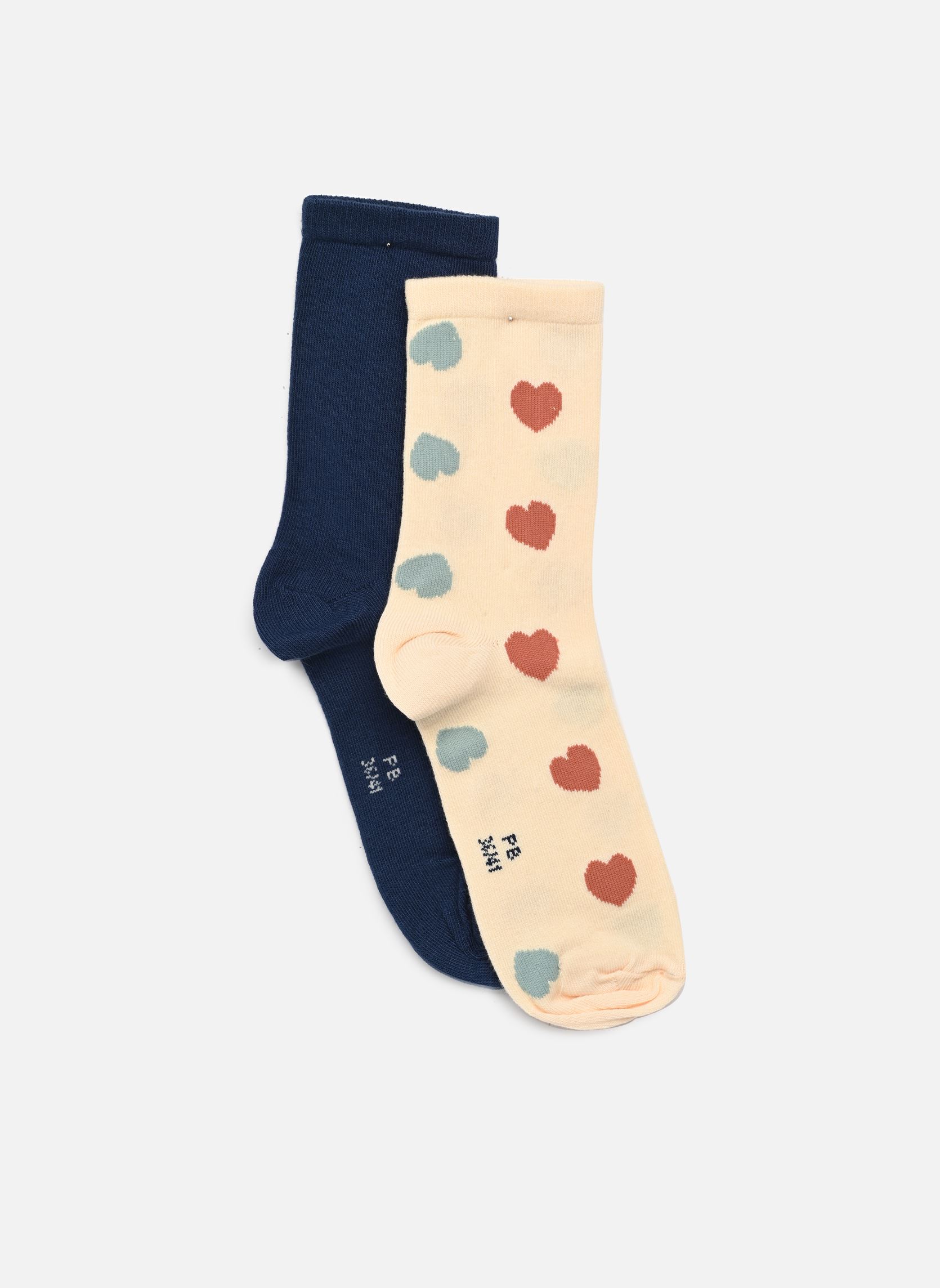 Sokken 2 Paires Chaussettes A0B2D01 dames wit Petit Bateau Sokken 2 Paires Chaussettes A0B2D01 dames wit Variante 1