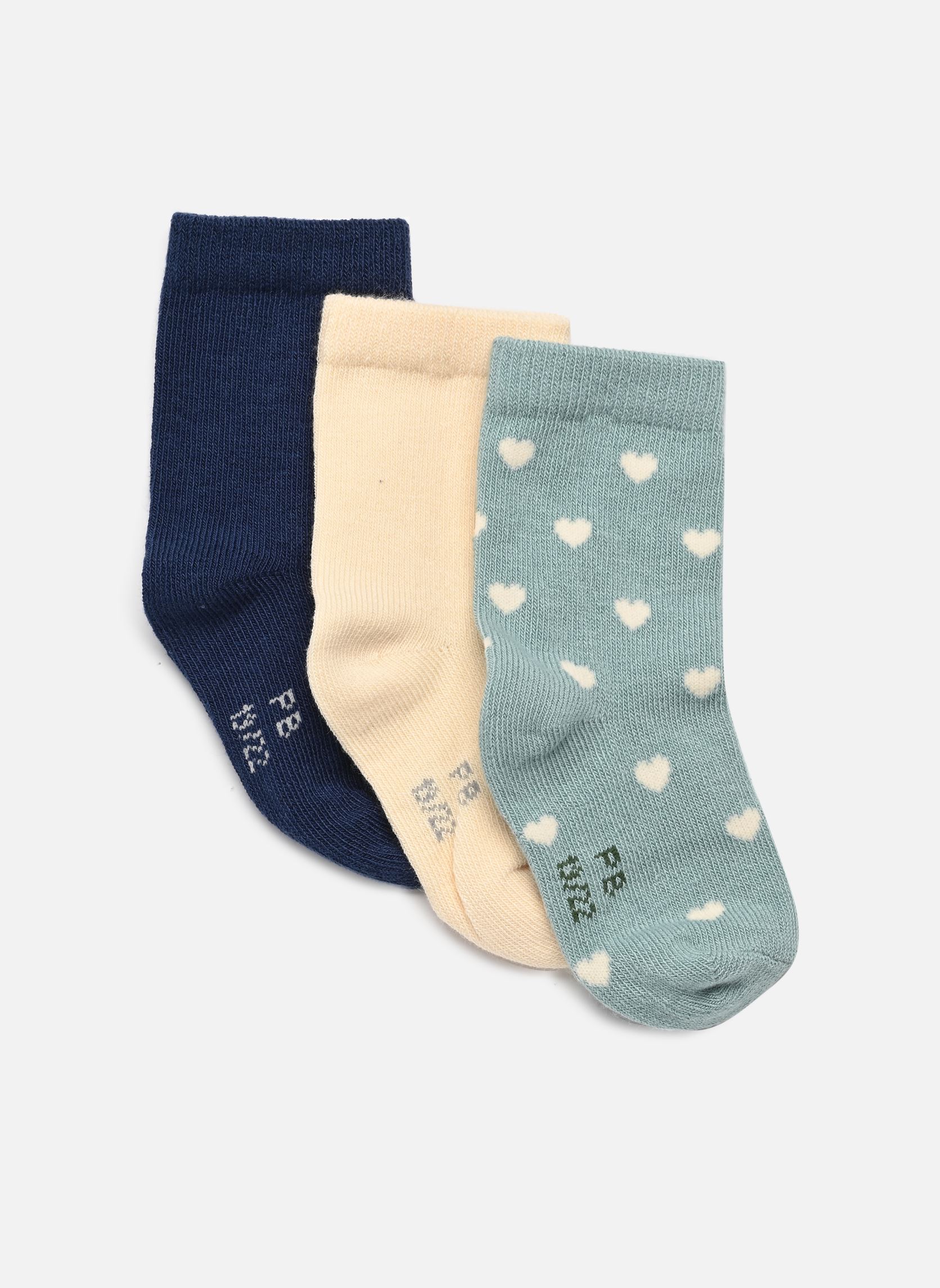 Chaussettes 3 Paires Chaussettes A0B7H02 fille blanc Petit Bateau Chaussettes 3 Paires Chaussettes A0B7H02 fille blanc VARIANTE 2