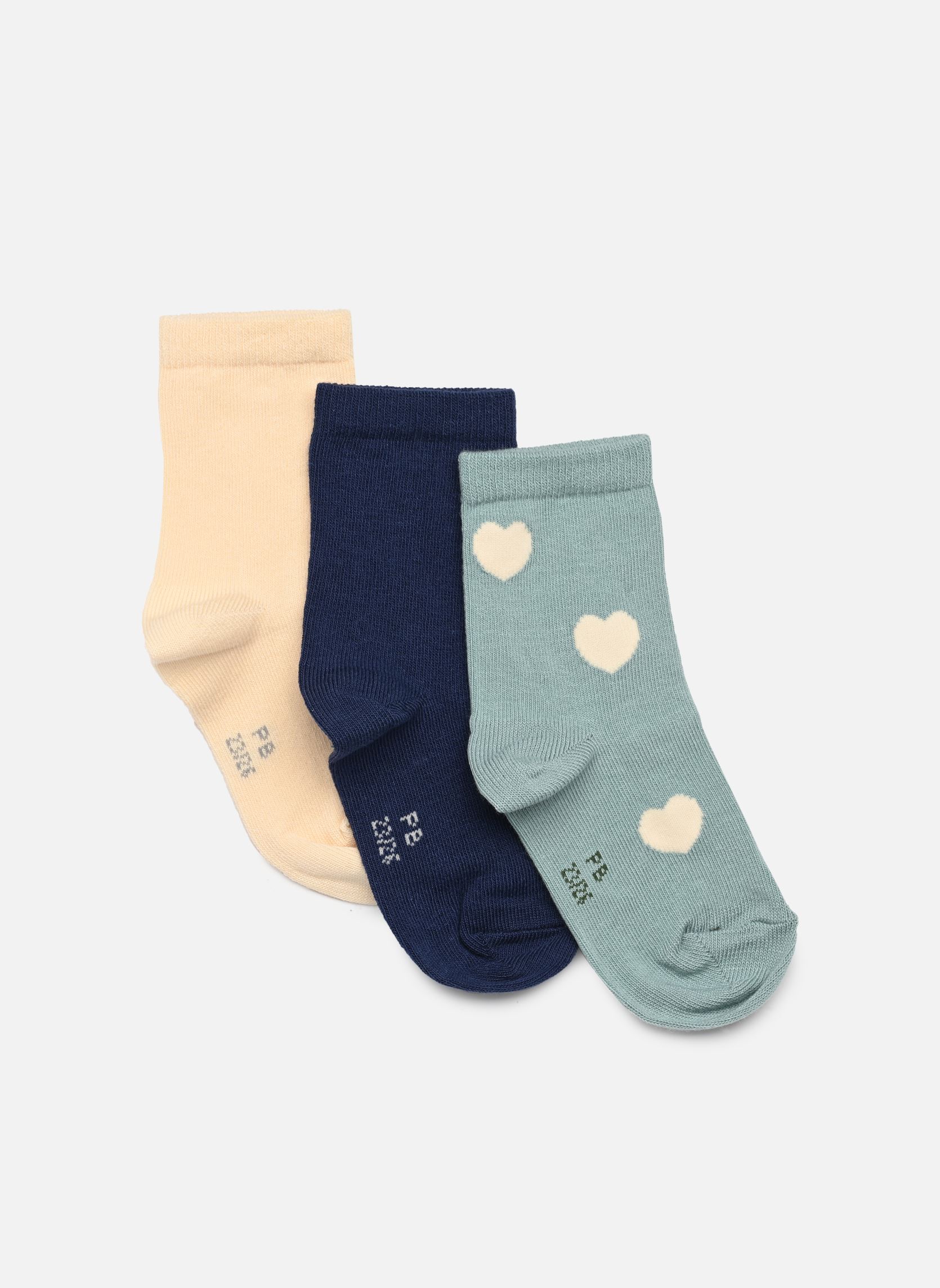 Socken 3 Paires Chaussettes A0B8W02 mädchen weiß Petit Bateau Socken 3 Paires Chaussettes A0B8W02 mädchen weiß VARIANTE 2