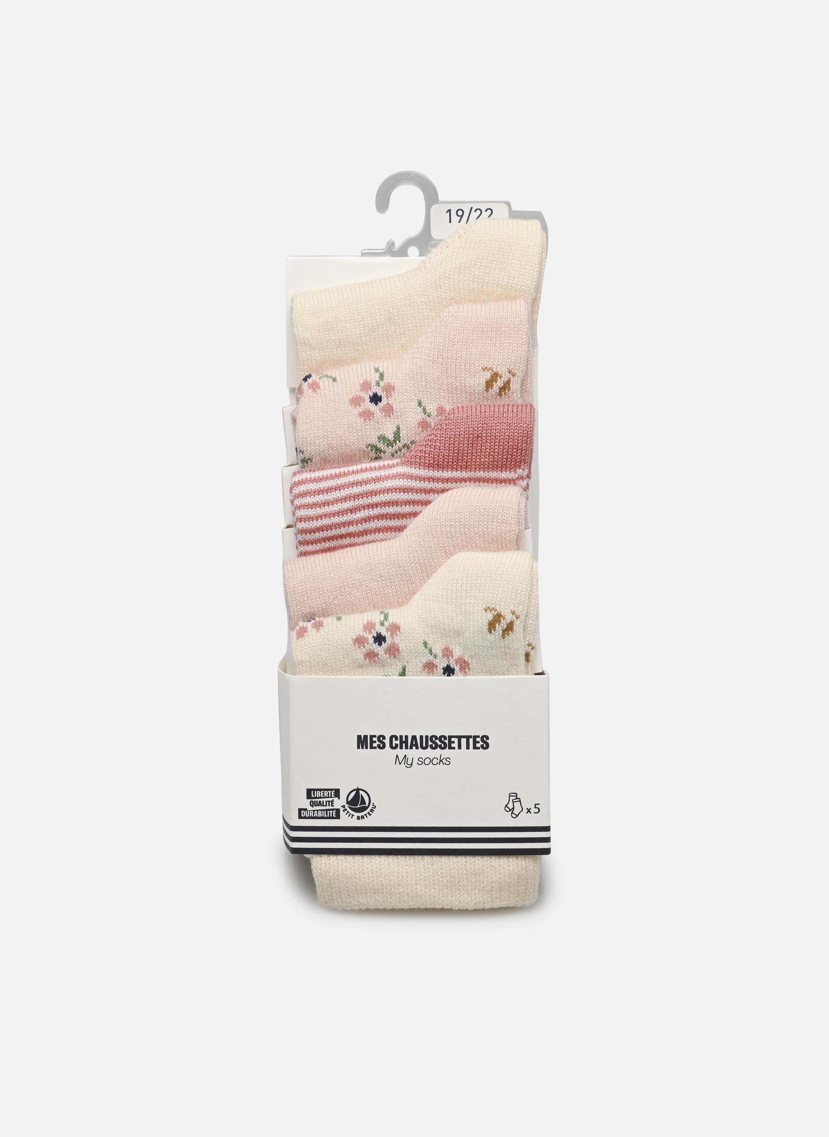 Chaussettes et collants Petit Bateau 5 Paires Chaussettes A0B8P01 pour Accessoires