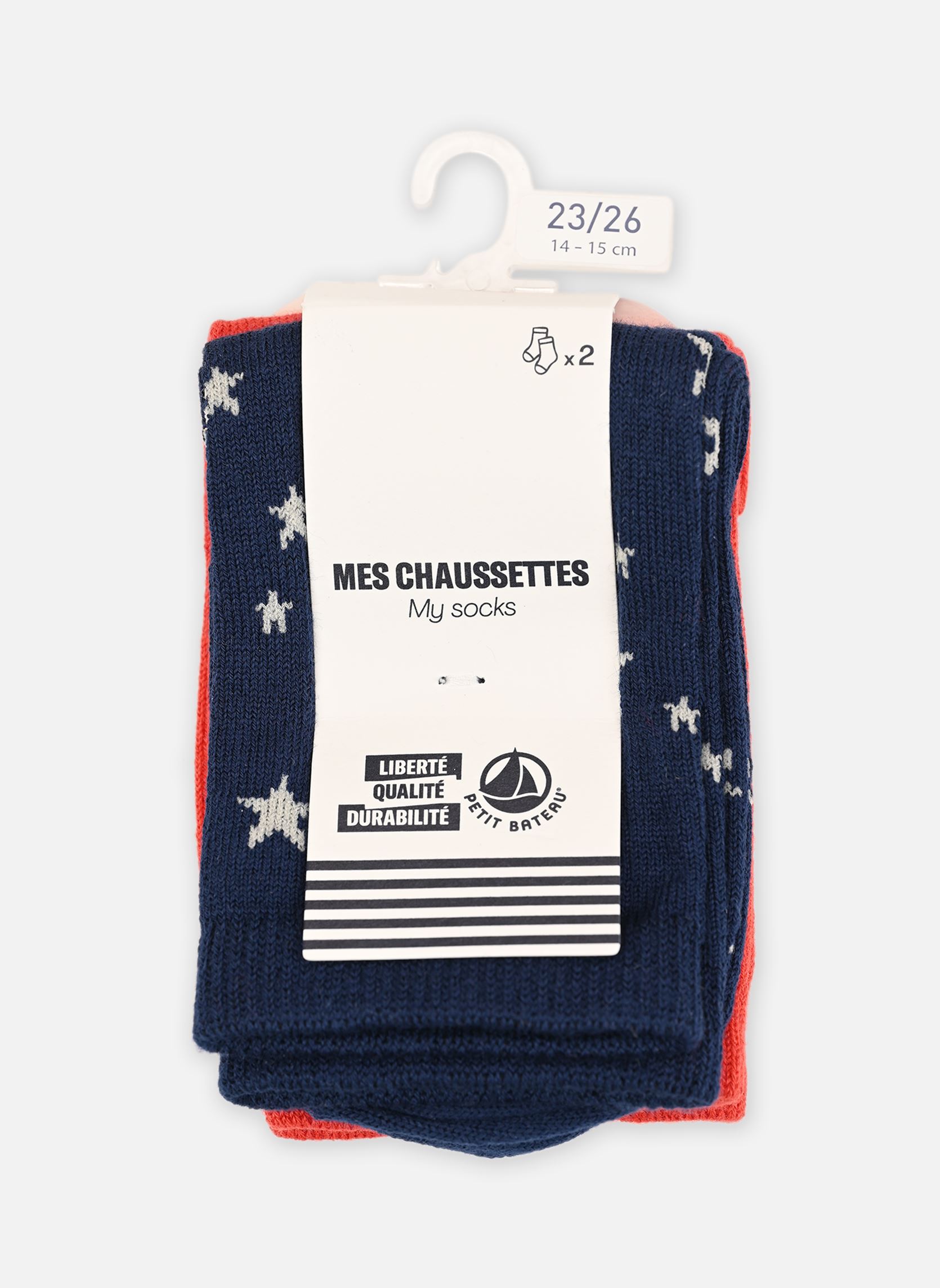 Chaussettes et collants Petit Bateau Chaussettes X2 A0B2901 pour Accessoires