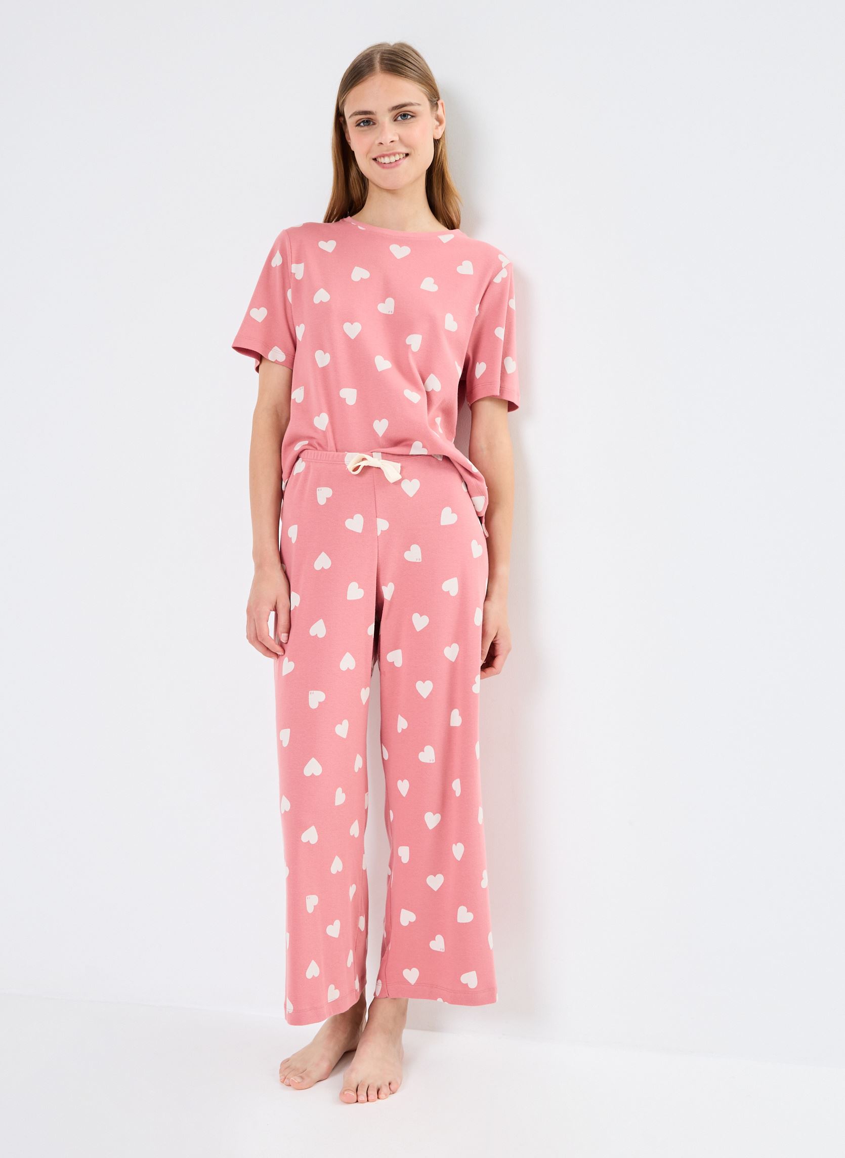 Kleding Tatiana dames roze Petit Bateau Kleding Tatiana dames roze Rosewood/Marshmallow