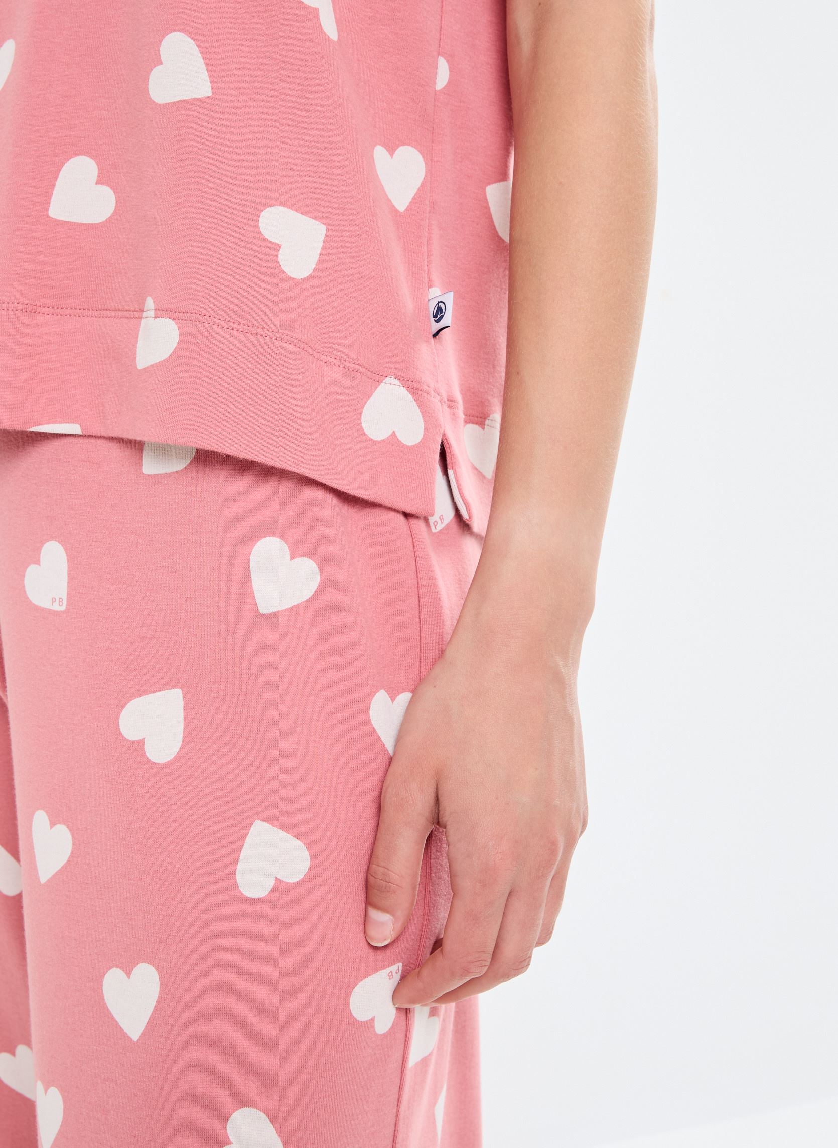 Kleding Tatiana dames roze Petit Bateau Kleding Tatiana dames roze Rosewood/Marshmallow