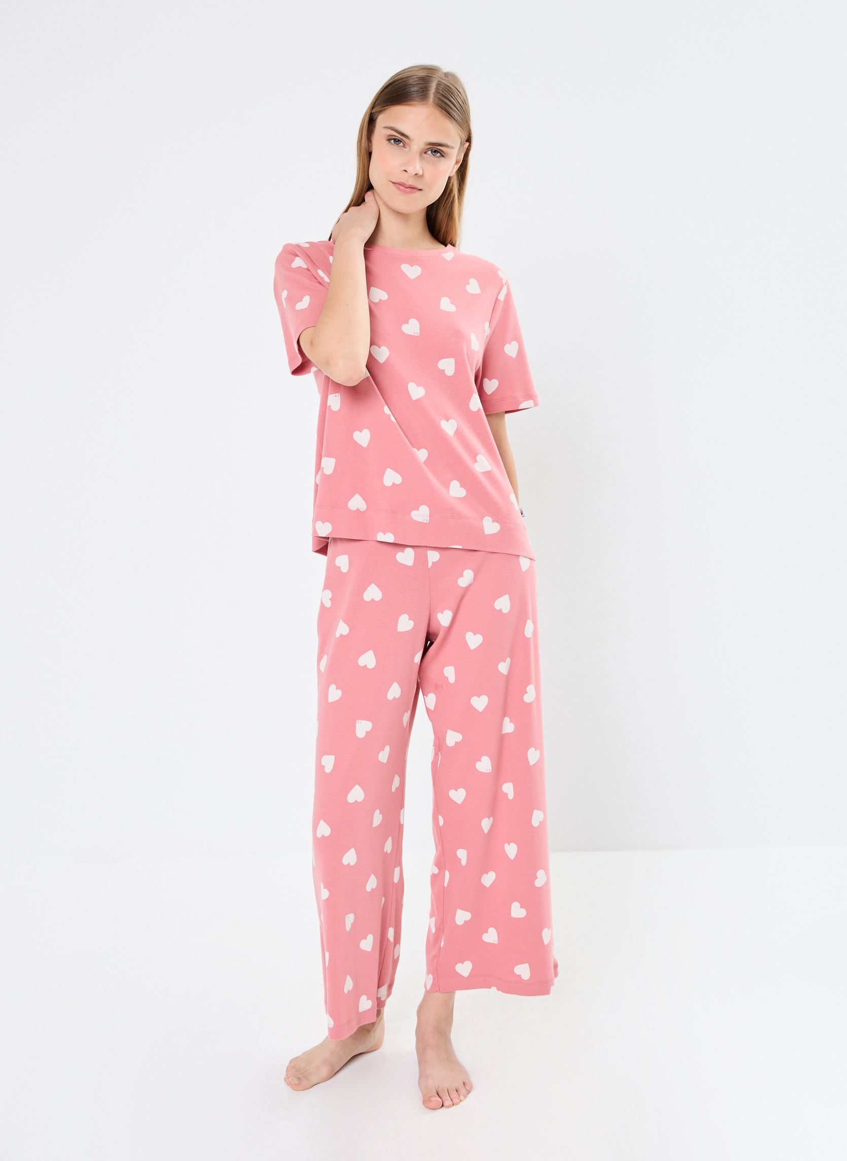 Kleding Tatiana dames roze Petit Bateau Kleding Tatiana dames roze Rosewood/Marshmallow