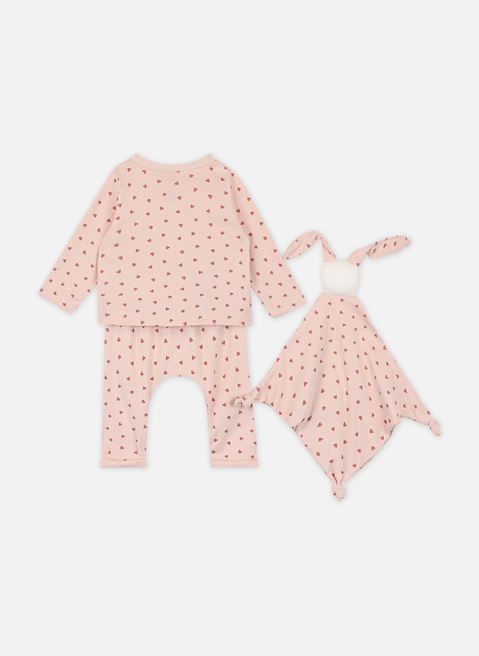 Ensembles / Sets Testino mädchen rosa Petit Bateau Ensembles / Sets Testino mädchen rosa Saline/Rosewood