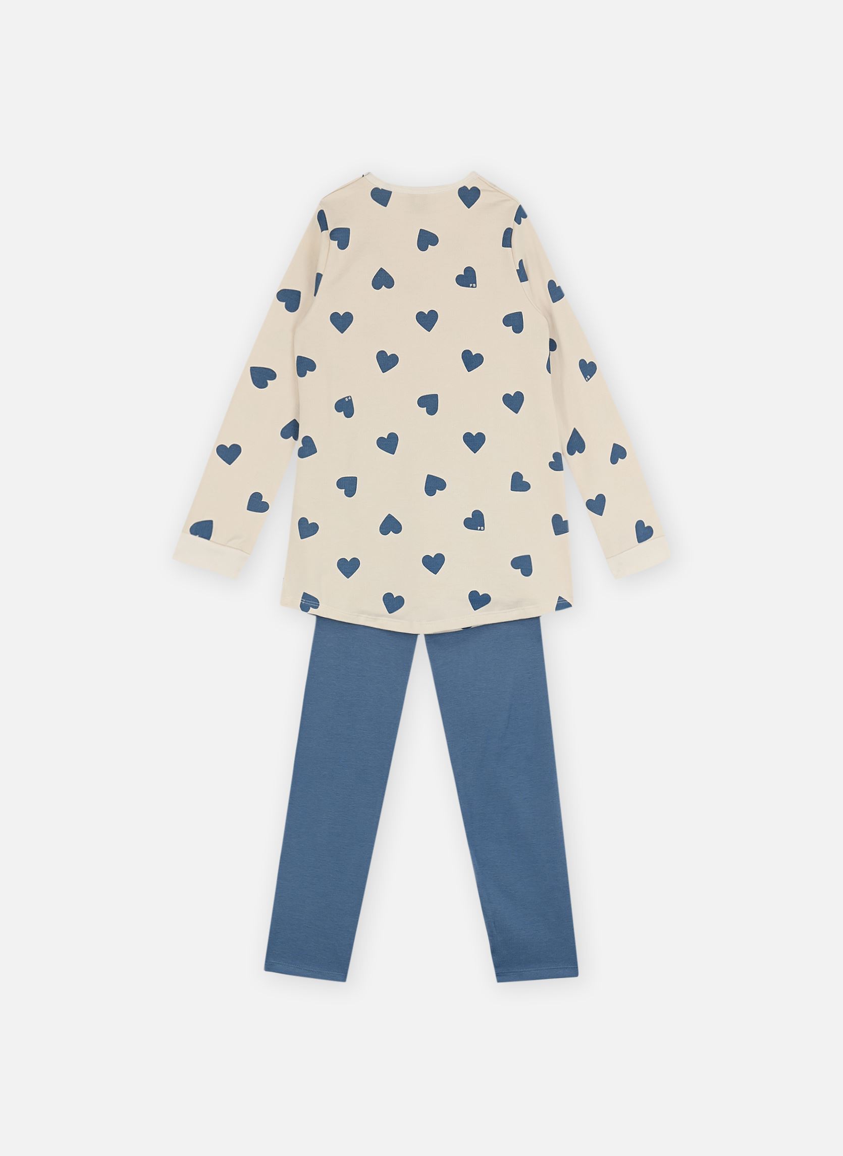 Chemises de nuit Tableau fille bleu Petit Bateau Chemises de nuit Tableau fille bleu BEACH/AVALANCHE