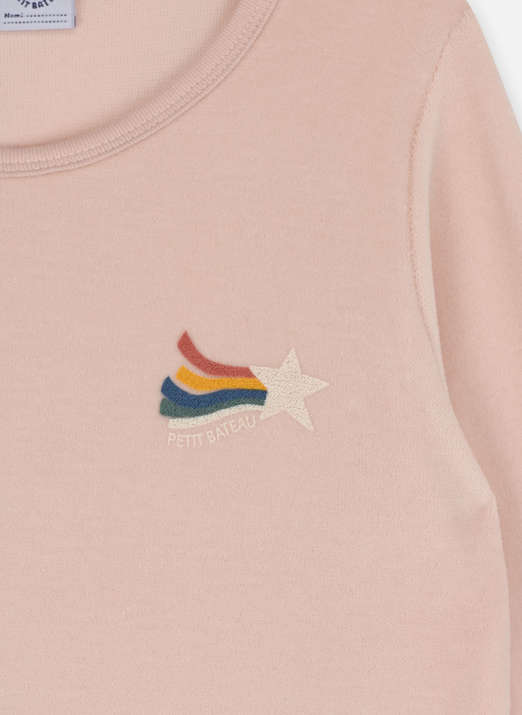 Nachthemd Taiki meisjes roze Petit Bateau Nachthemd Taiki meisjes roze SALINE/MULTICO