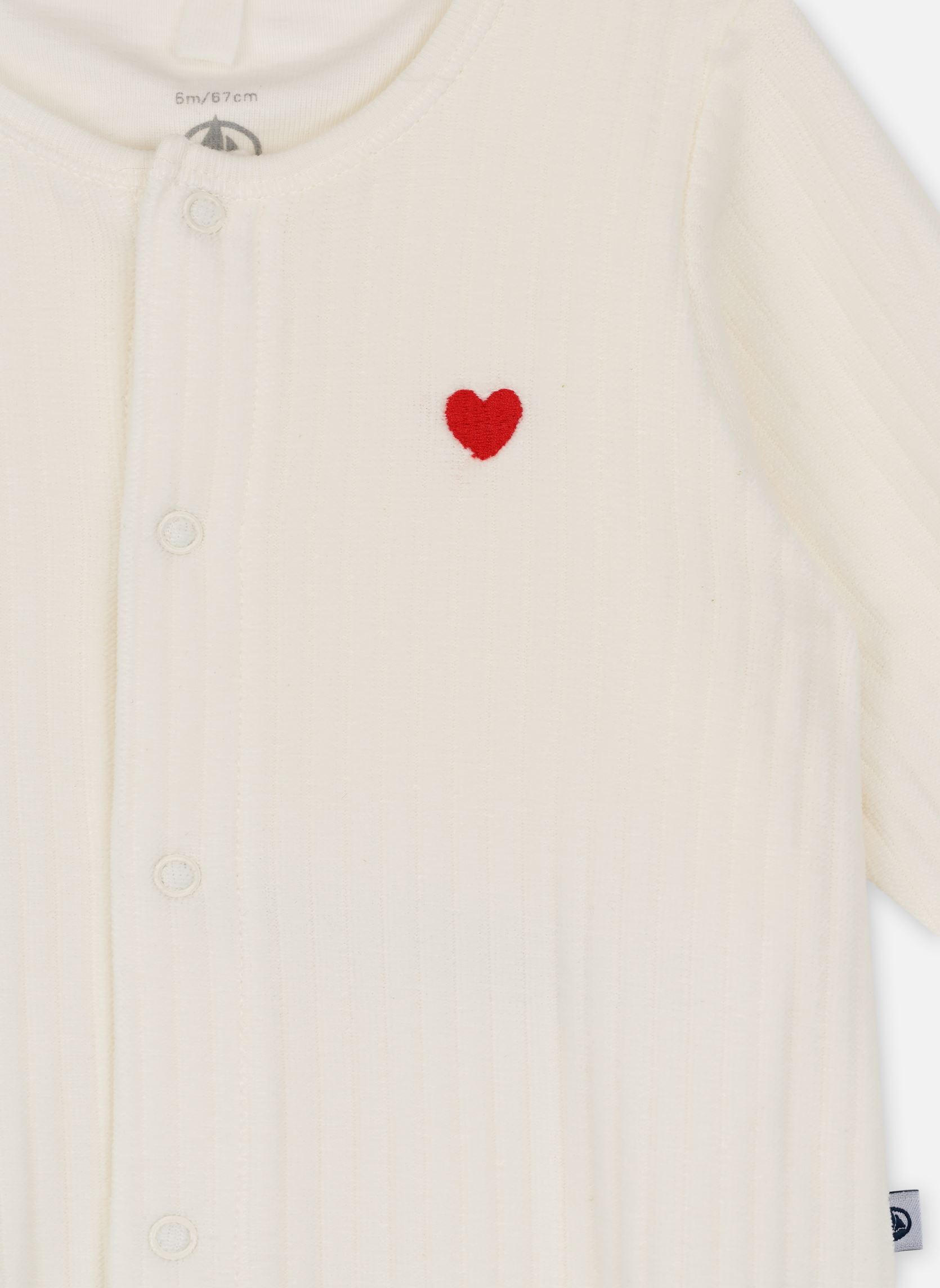 Pyjamas et Grenouillères Tilk blanc Petit Bateau Pyjamas et Grenouillères Tilk blanc Marshmallow