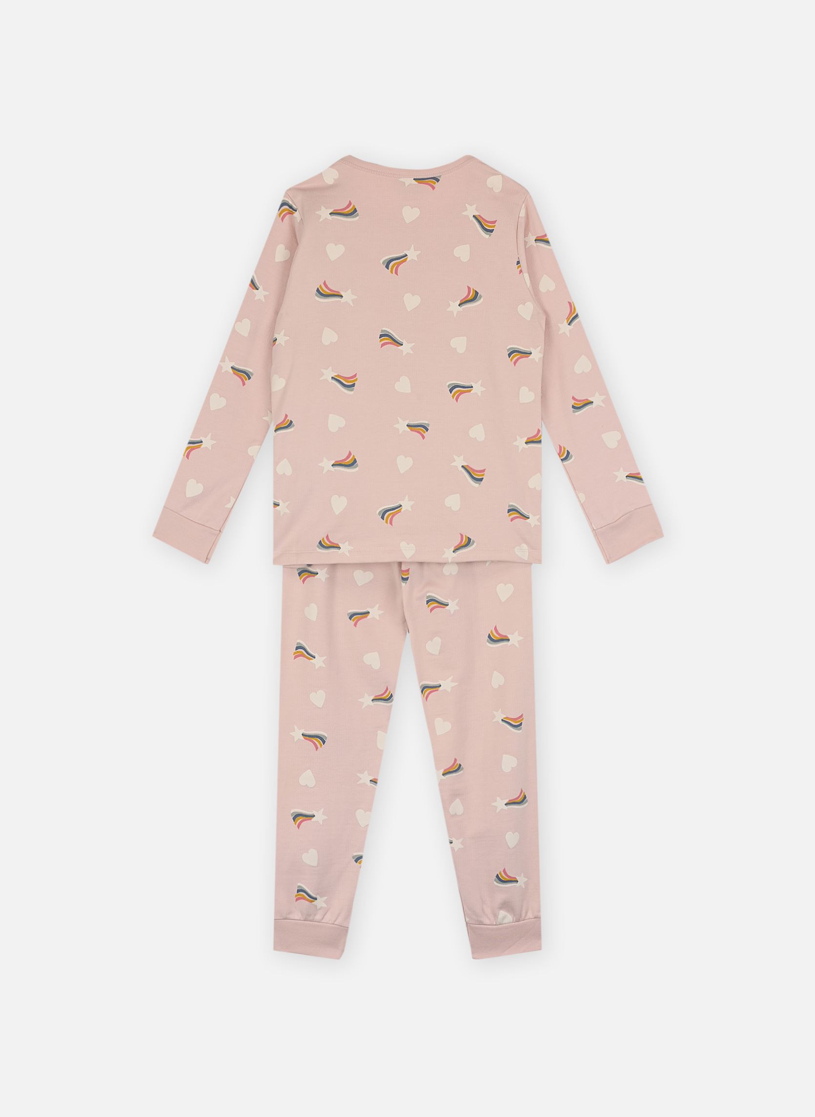 Ensembles de pyjamas Taisho fille rose Petit Bateau Ensembles de pyjamas Taisho fille rose Saline/Multico