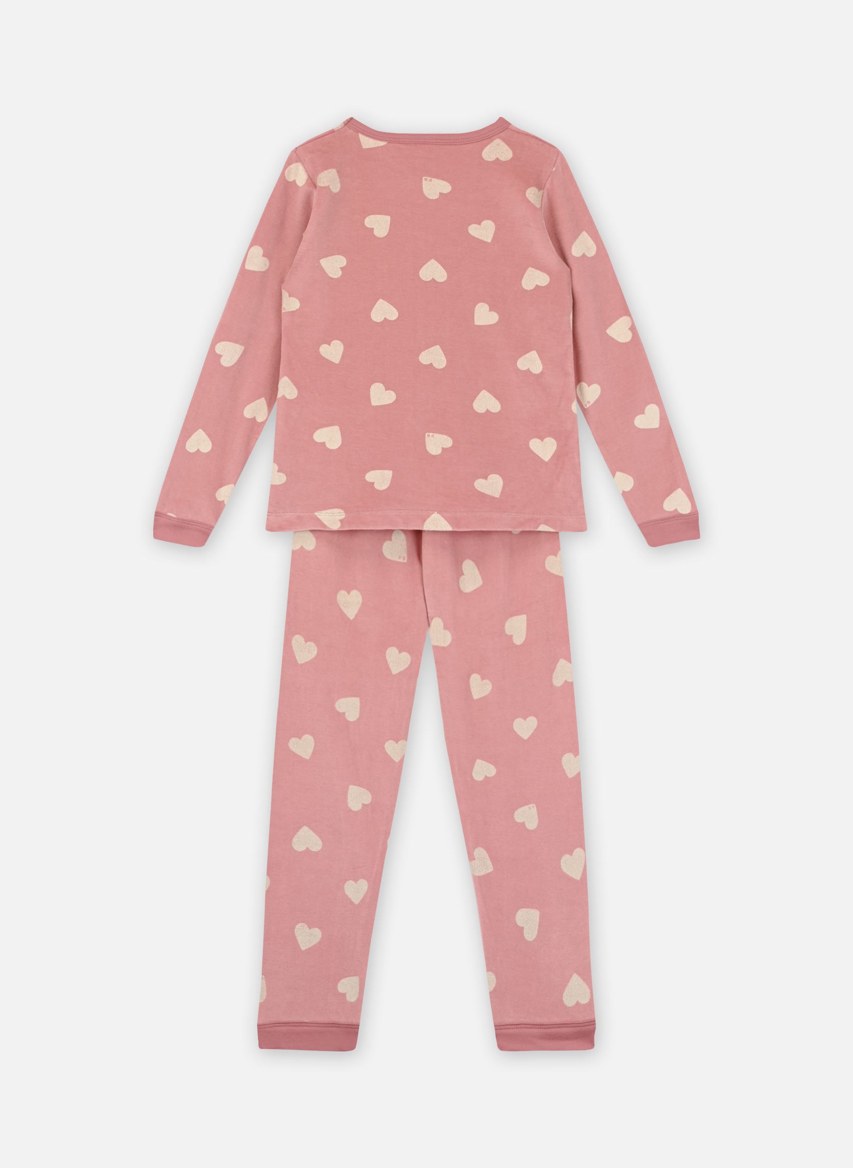 Pyjama sets Takumi meisjes roze Petit Bateau Pyjama sets Takumi meisjes roze Rosewood/Marshmallow