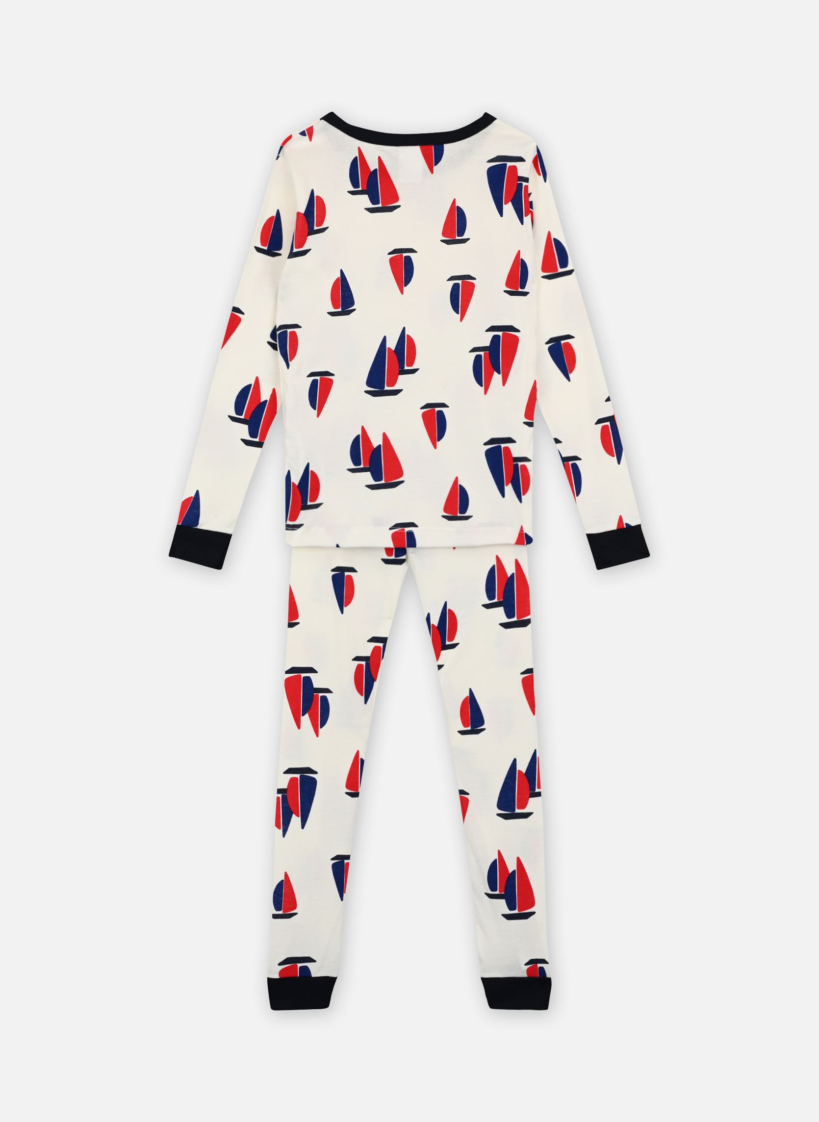 Ensembles de pyjamas Talc Snug garçon blanc Petit Bateau Ensembles de pyjamas Talc Snug garçon blanc MARSHMALLOW/MULTICO