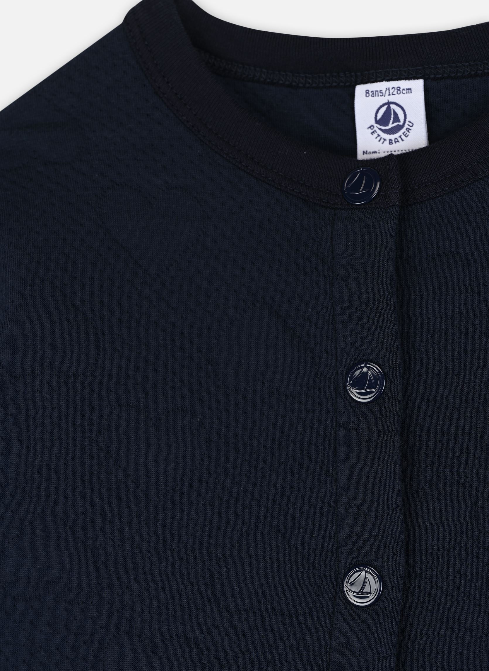 Gilets Teslie fille bleu Petit Bateau Gilets Teslie fille bleu Smoking