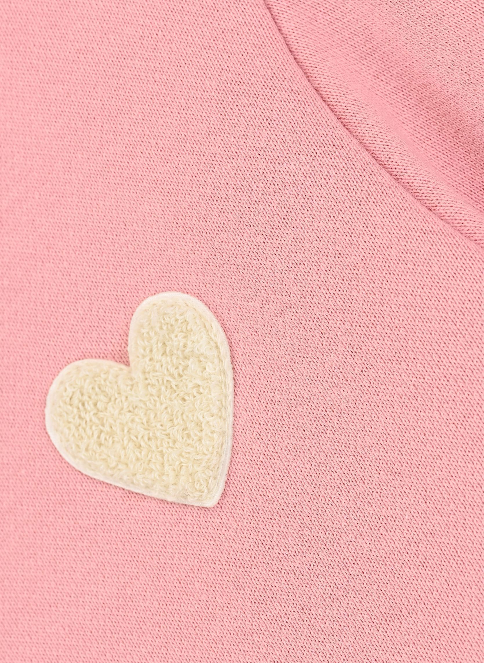 Gilet Cinette bambina rosa Petit Bateau Gilet Cinette bambina rosa CHARME